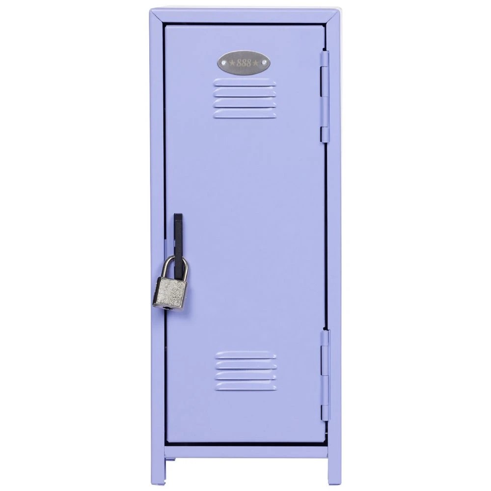 1 Otto Metal Desktop Locker Pastel Purple, 1 of 4