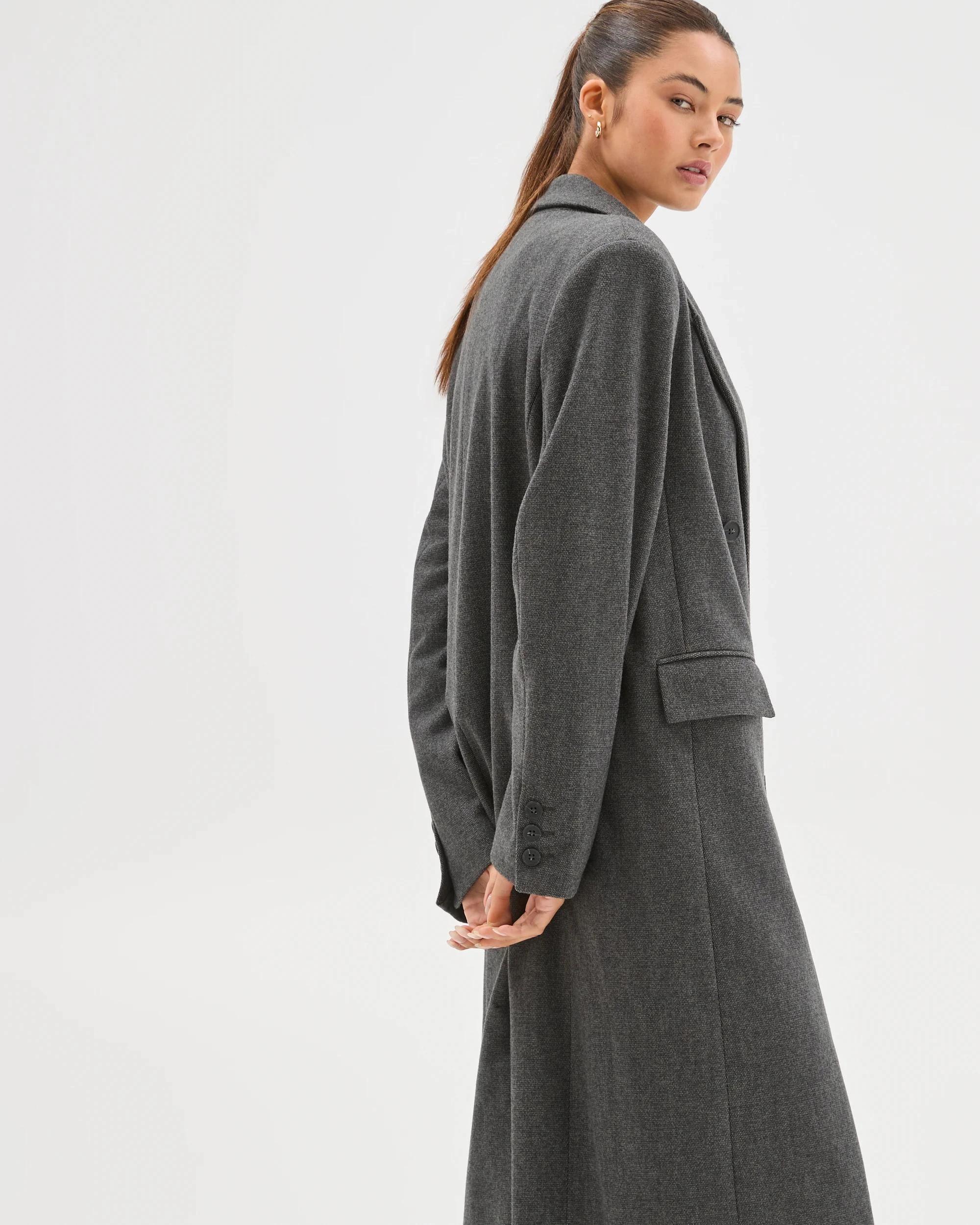 3 Lily Loves Winter Coat CHARCOAL MARLE, 3 of 8