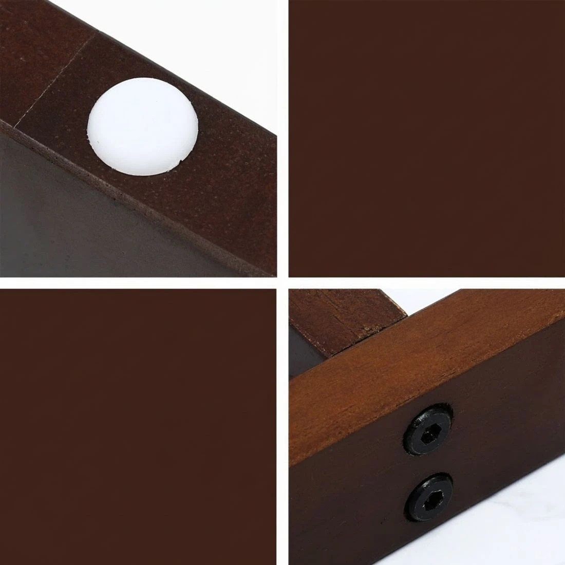 5 Artiss Coffee Table Oval Marble Effect - Brown, 5 of 6