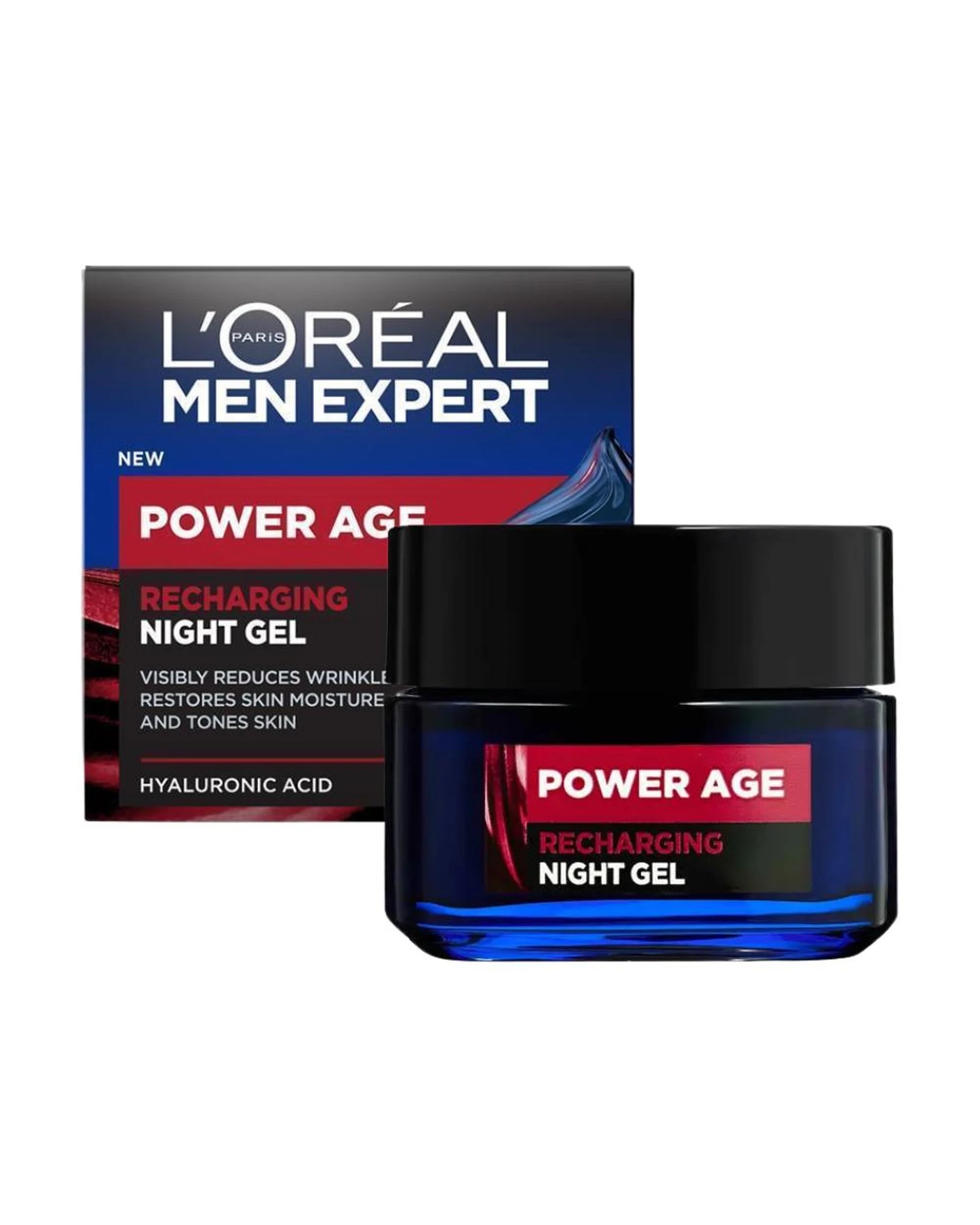 3 L'Oreal Paris Men Expert Power Age Night Gel & Serum Duo, 3 of 3