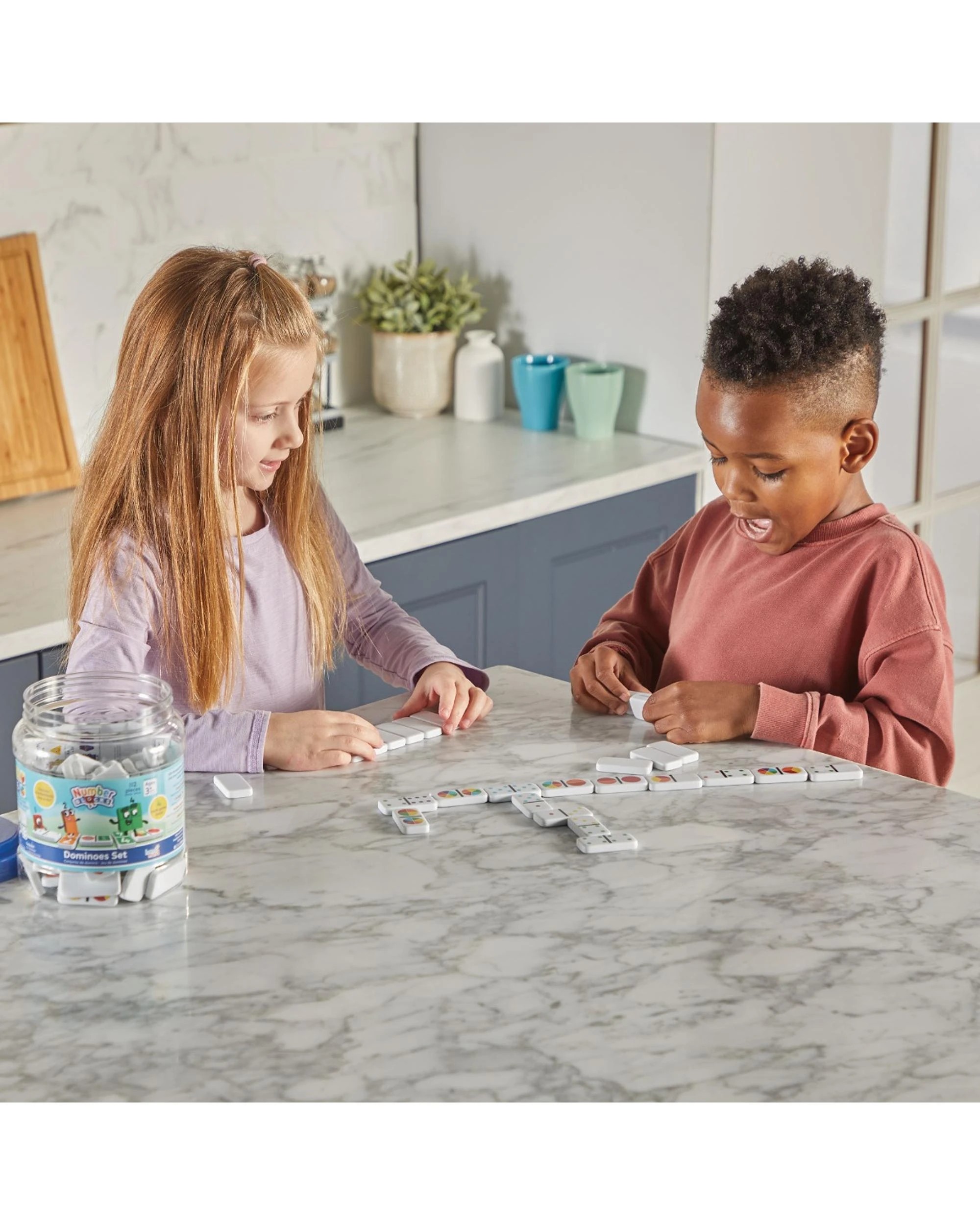 5 Numberblocks Dominoes Set Tile Game, 5 of 10