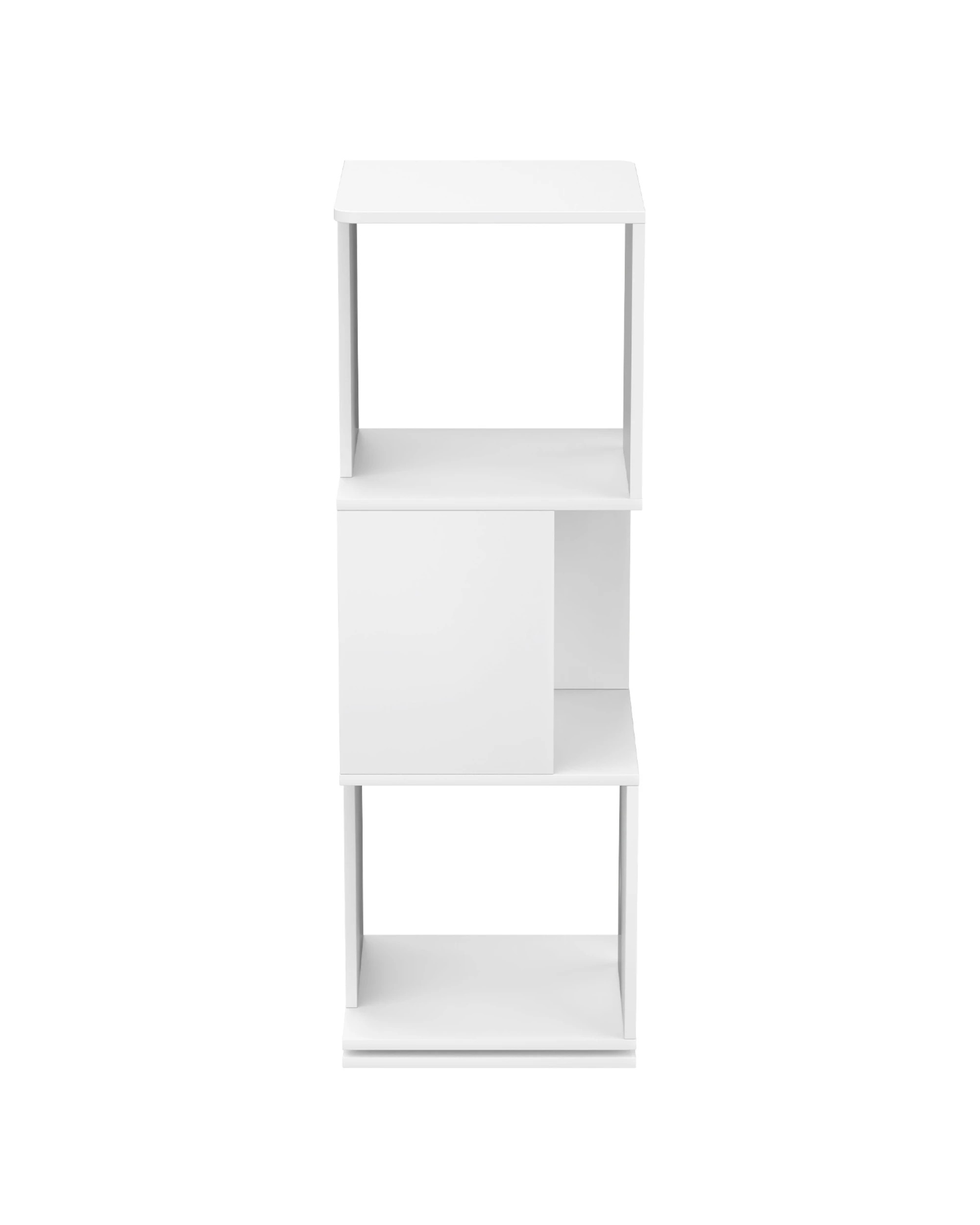 4 Advwin 3-Tier Rotating Bookshelf 360 Swivel Display Rack Corner Bookcase Cabinet, 4 of 7
