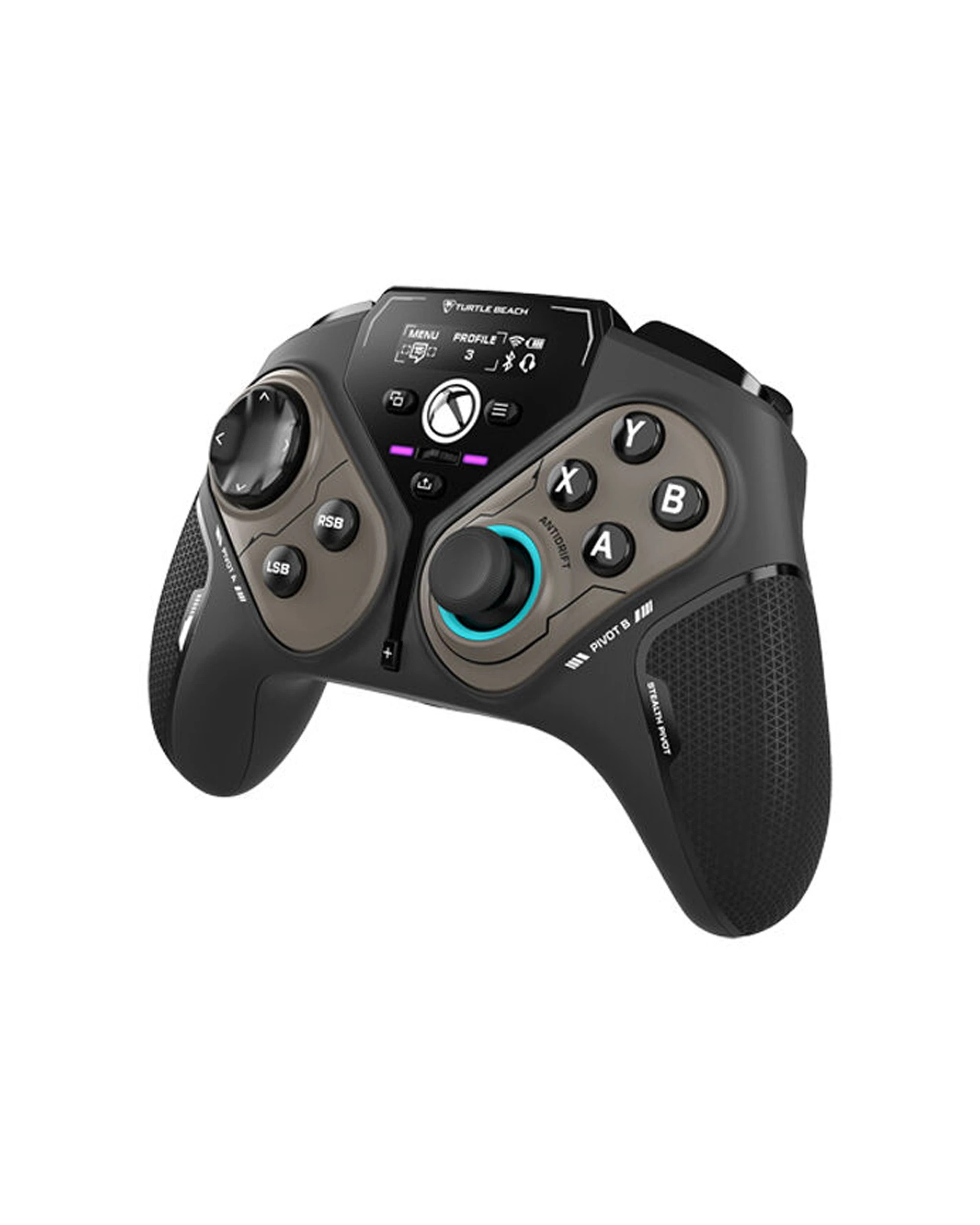 7 Turtle Beach Stealth Pivot Multi Compatible Wireless Controller Display - Black, 7 of 8
