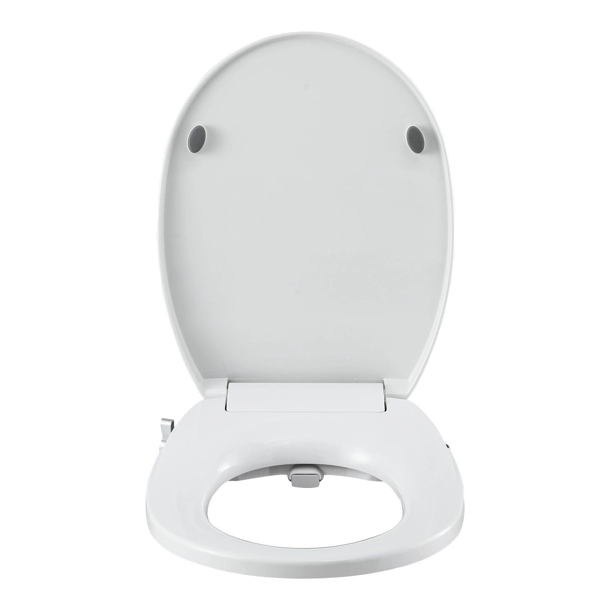 3 Cefito Non Electric Bidet Toilet Seat O-Shape - White, 3 of 8