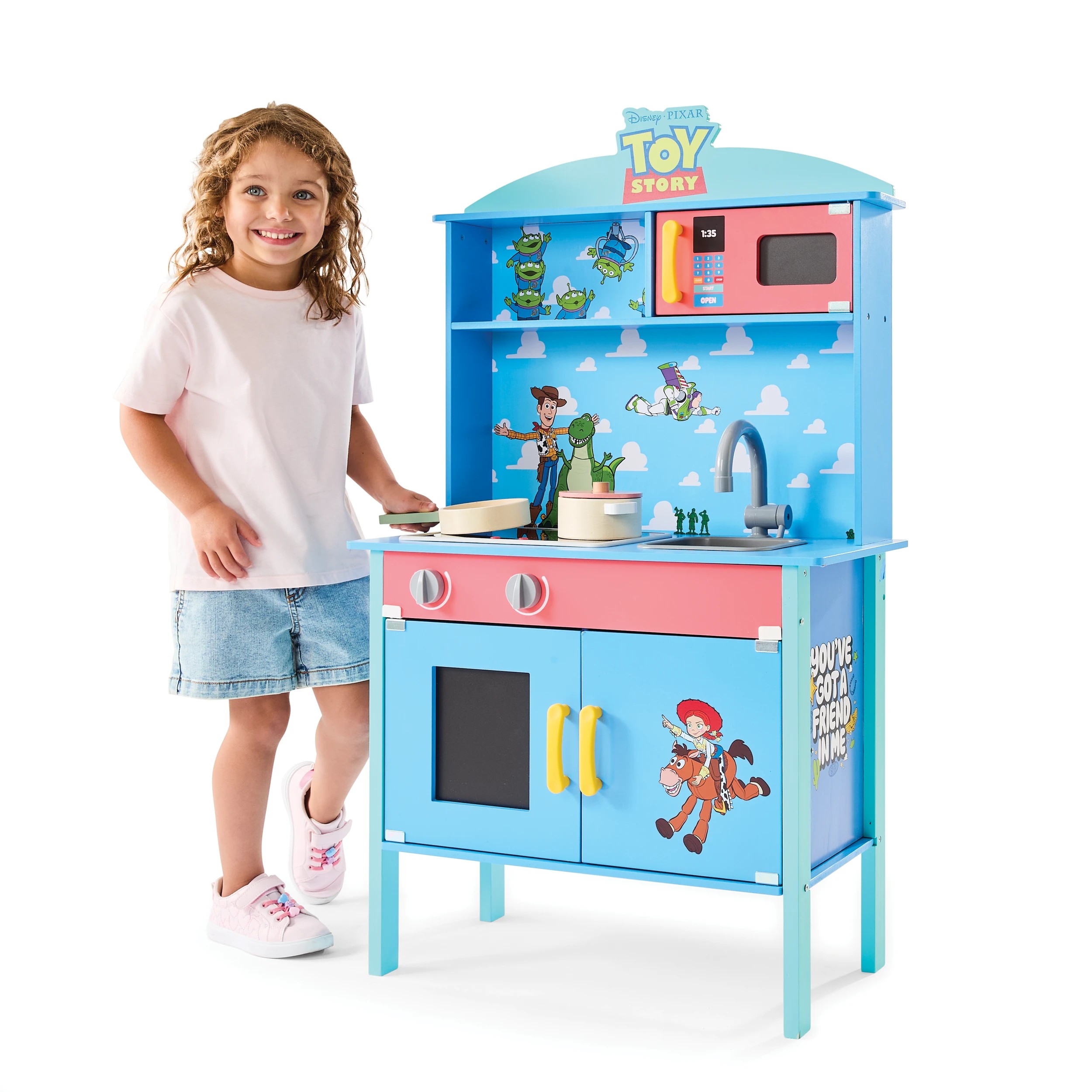 1 Disney Pixar Toy Story Wooden Kitchen, 1 of 9