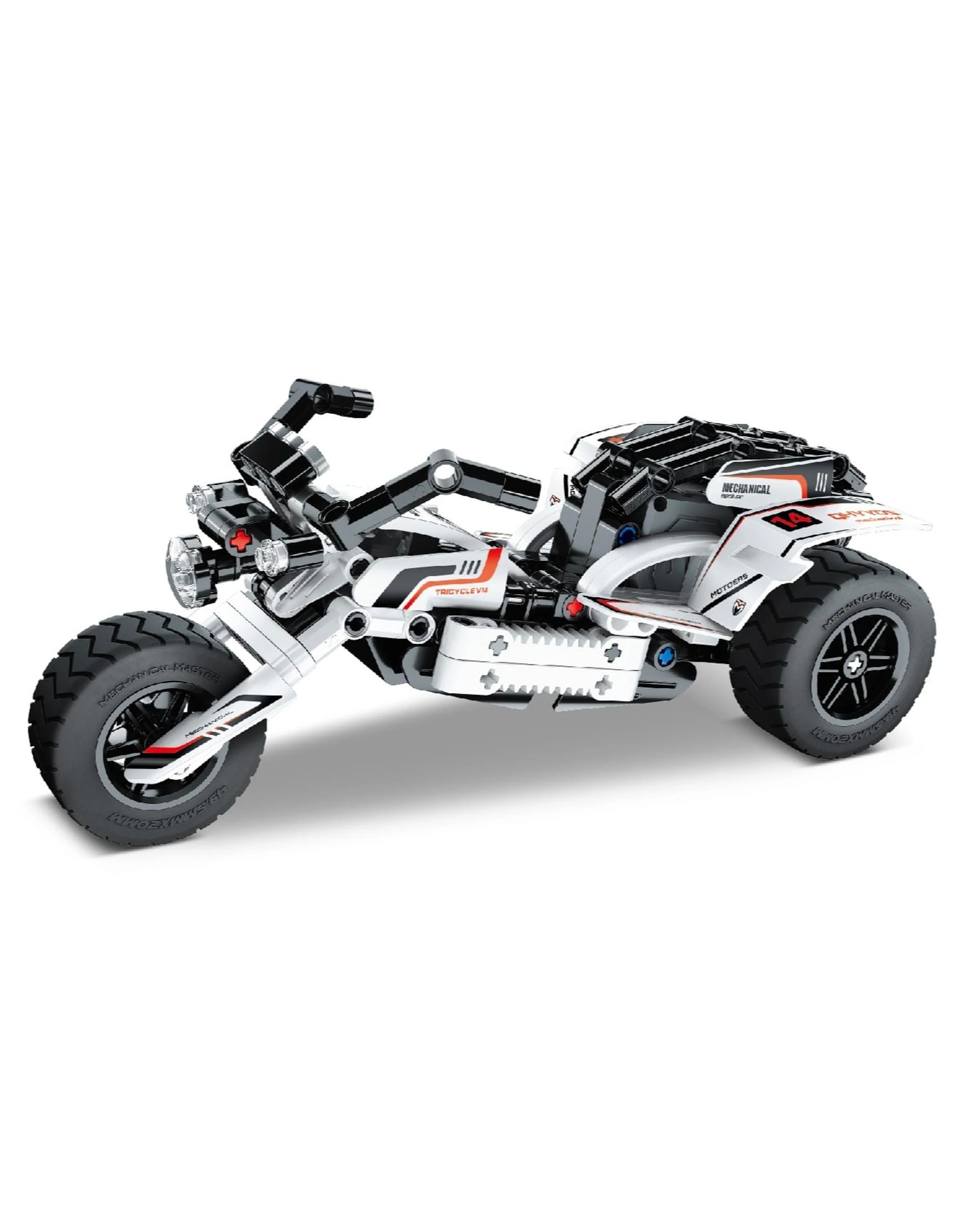 2 iM.Master Mechanical Master Pull Back Motorcycle 198 Piece Model Kit - 5814, 2 of 7