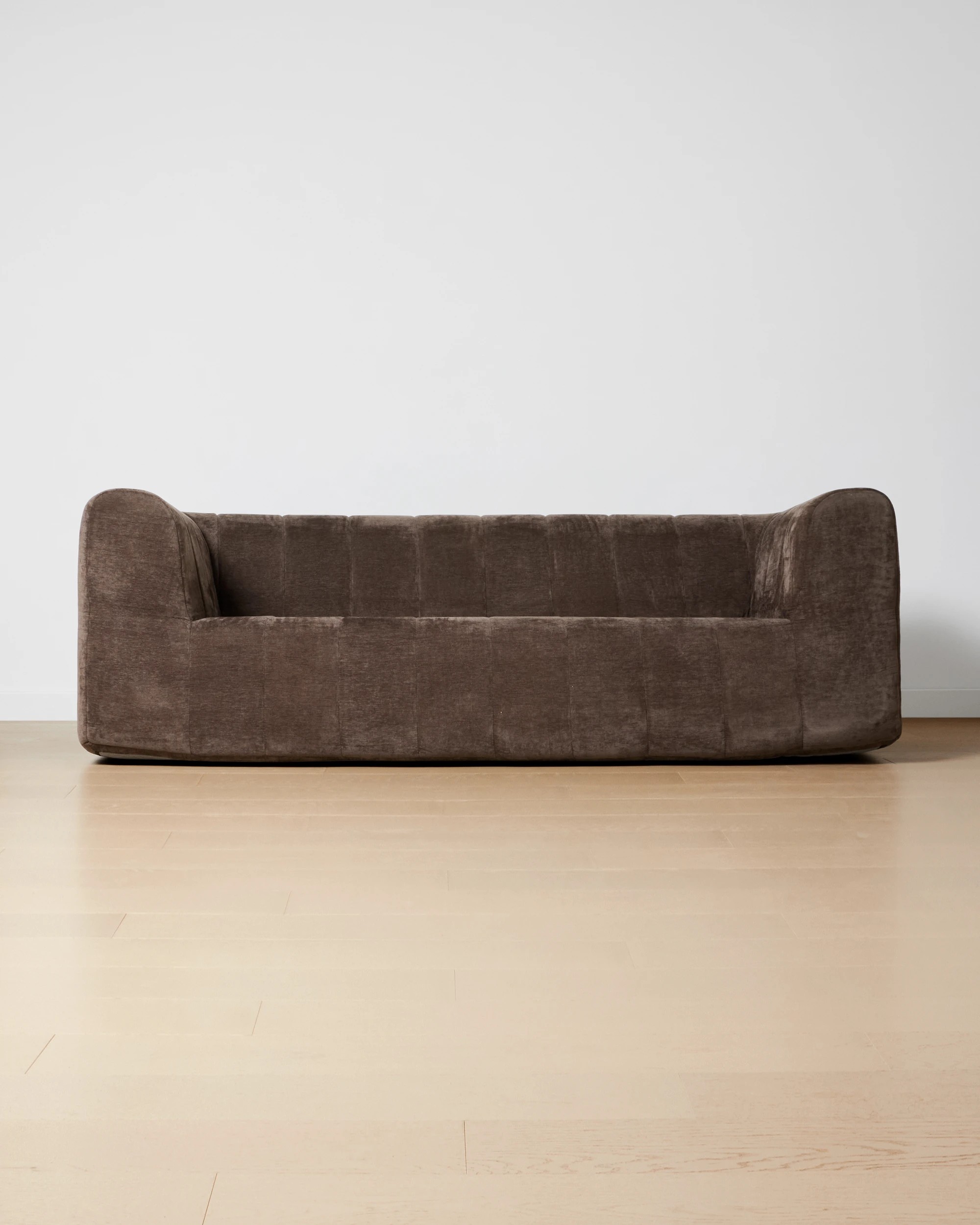 3 Trove 3 Seat Compressed Sofa - Chocolate, 3 of 9
