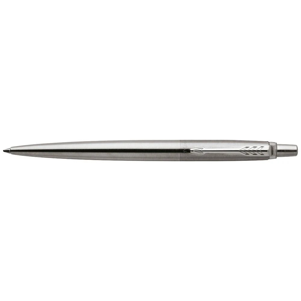 1 Parker Jotter Ballpoint Pen Stainless Steel Chrome, 1 of 9