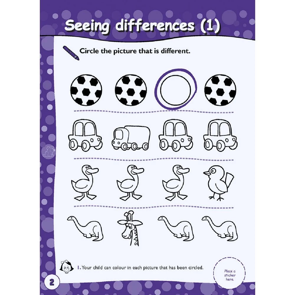 3 Excel Early Skills English Book 1 Visual Skills, 3 of 4