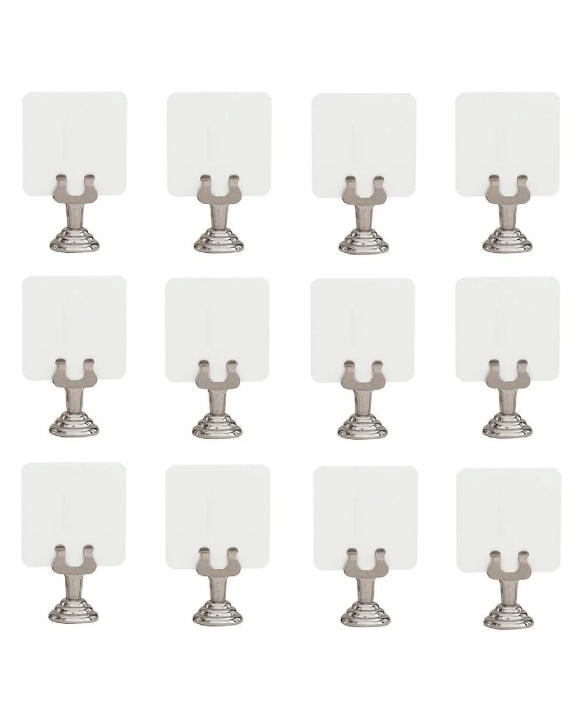 1 12 x Harp Shape Place Card Menu Holder  35 x 25mm, 1 of 5