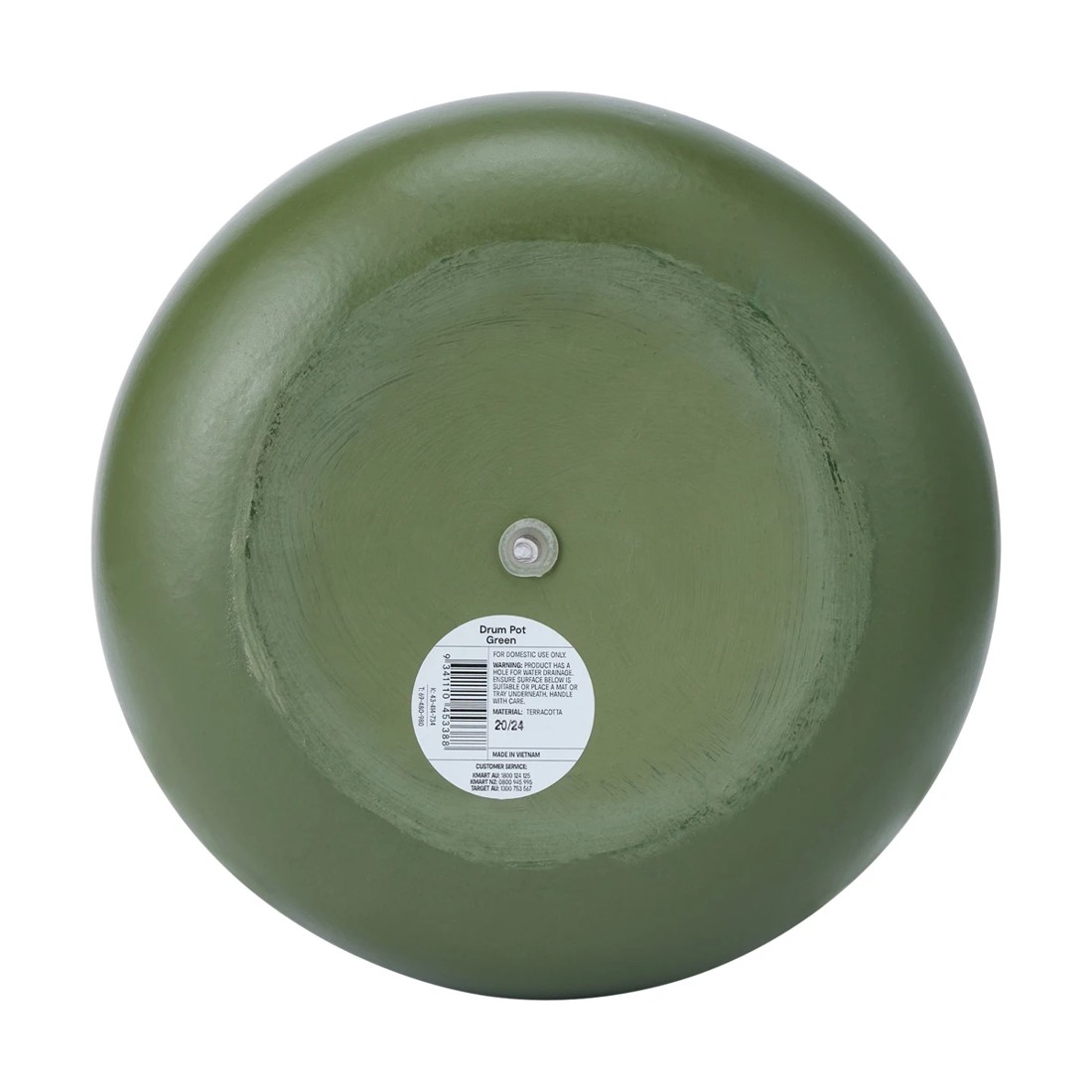 6 Drum Pot - Green, 6 of 6