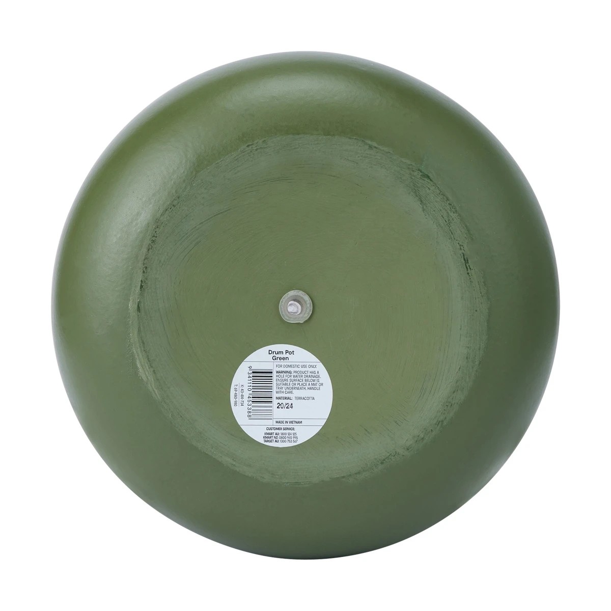 6 Drum Pot - Green, 6 of 6