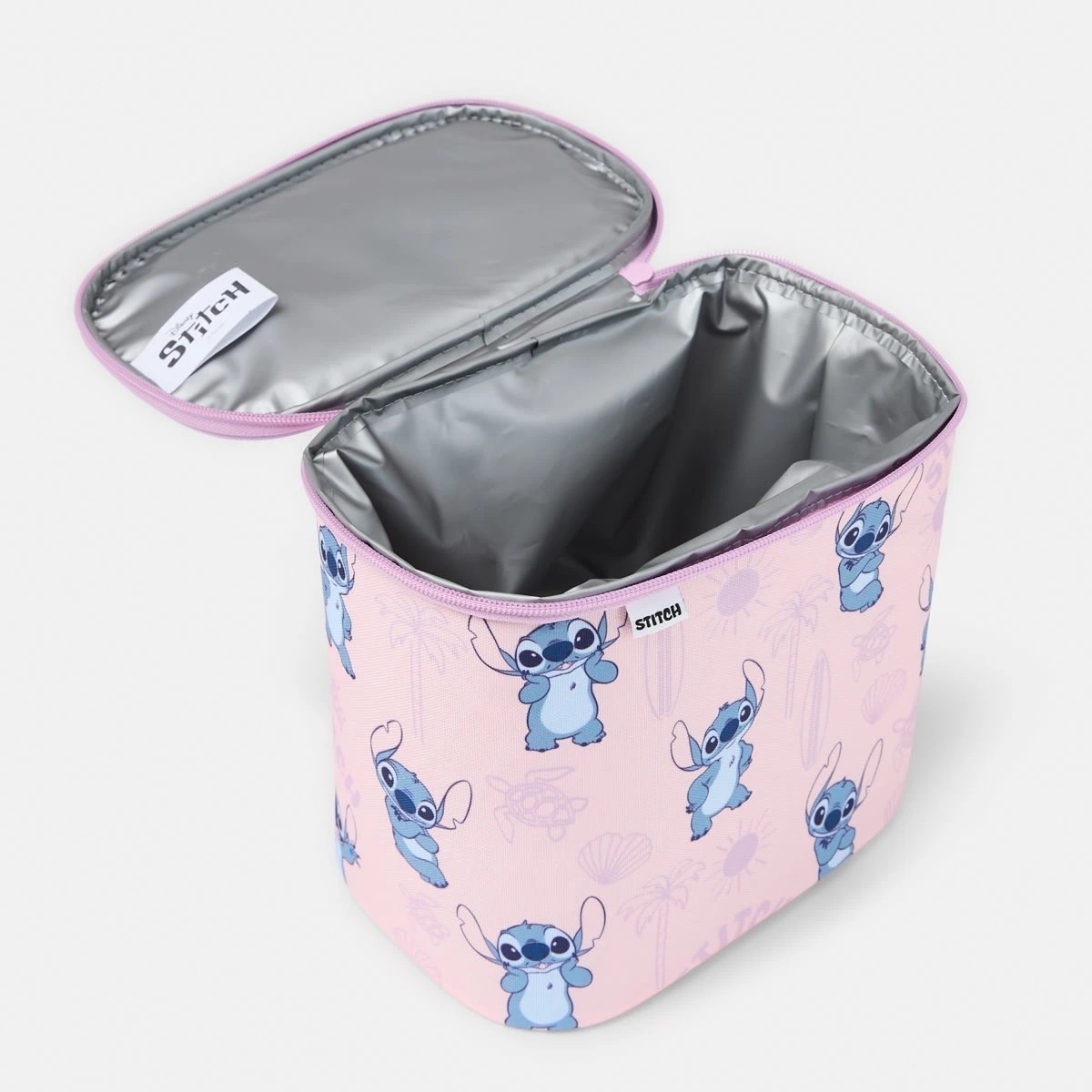 3 Disney Lilo & Stitch Lilac Top Loader Lunch Bag, 3 of 3