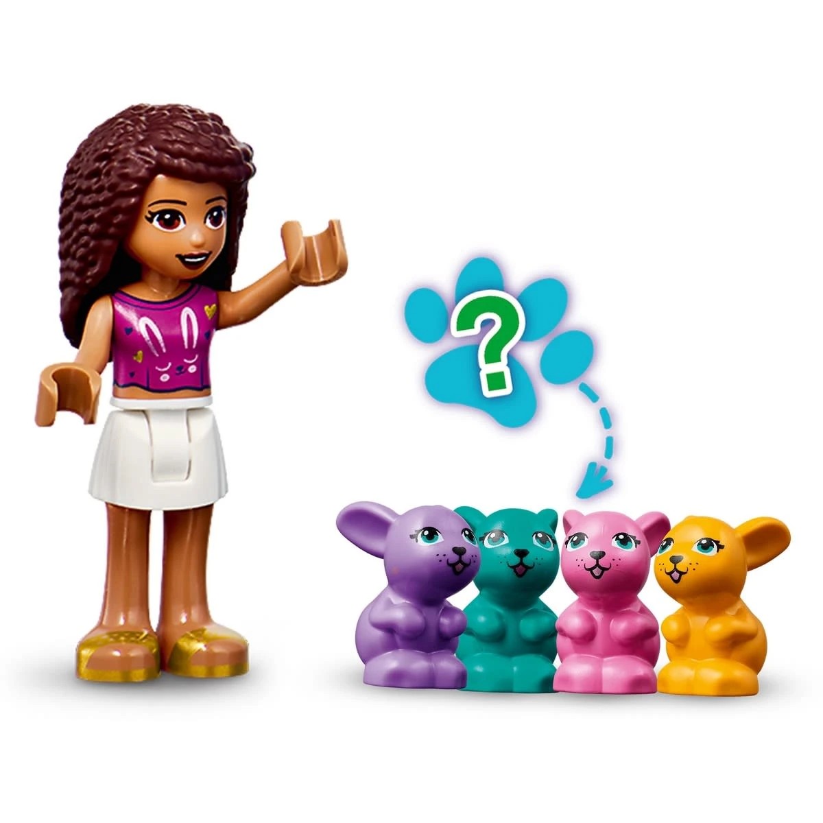 4 LEGO Friends Andrea's Bunny Cube 41666, 4 of 7