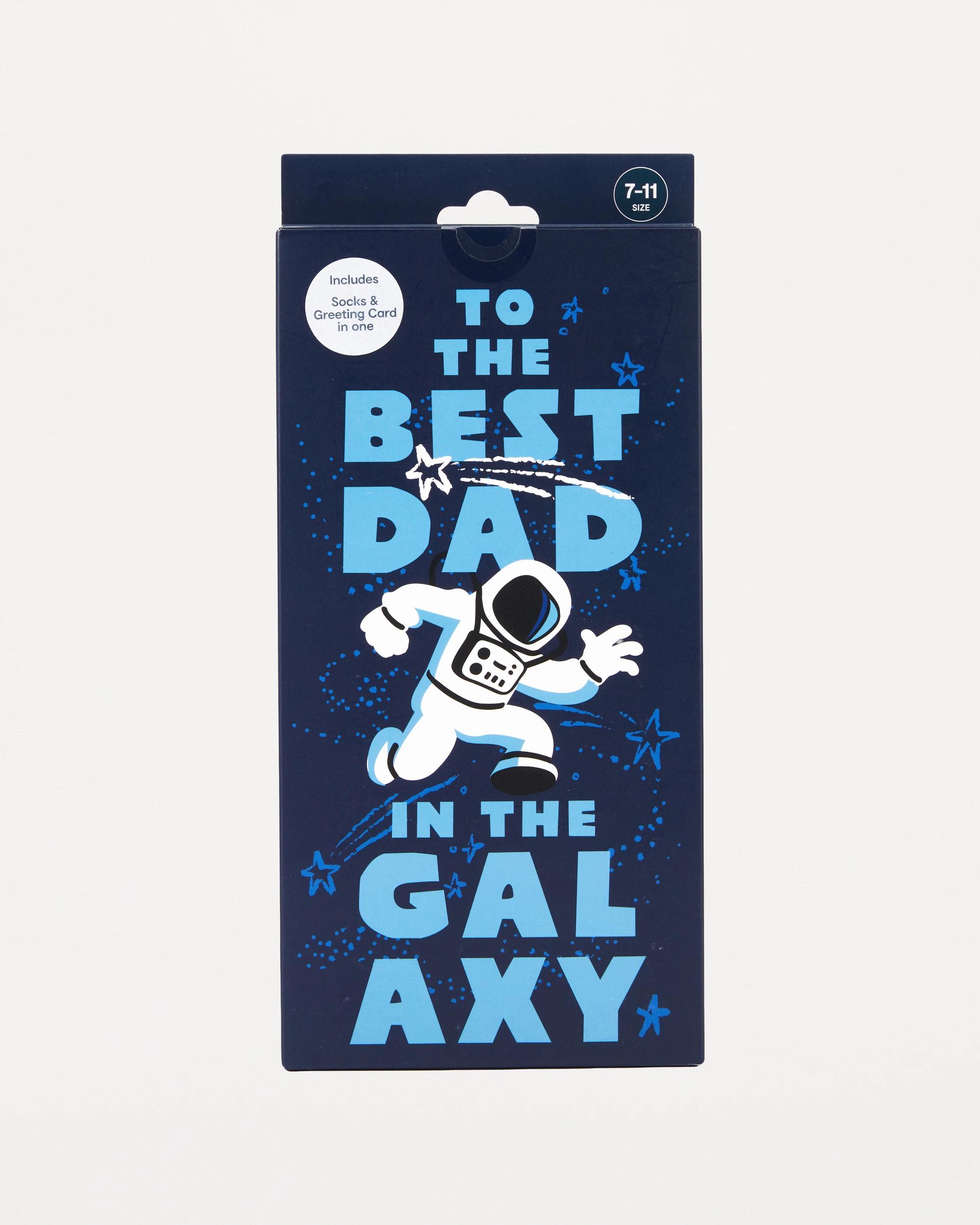 4 Socks and Greeting Card Galaxy Dad, 4 of 5