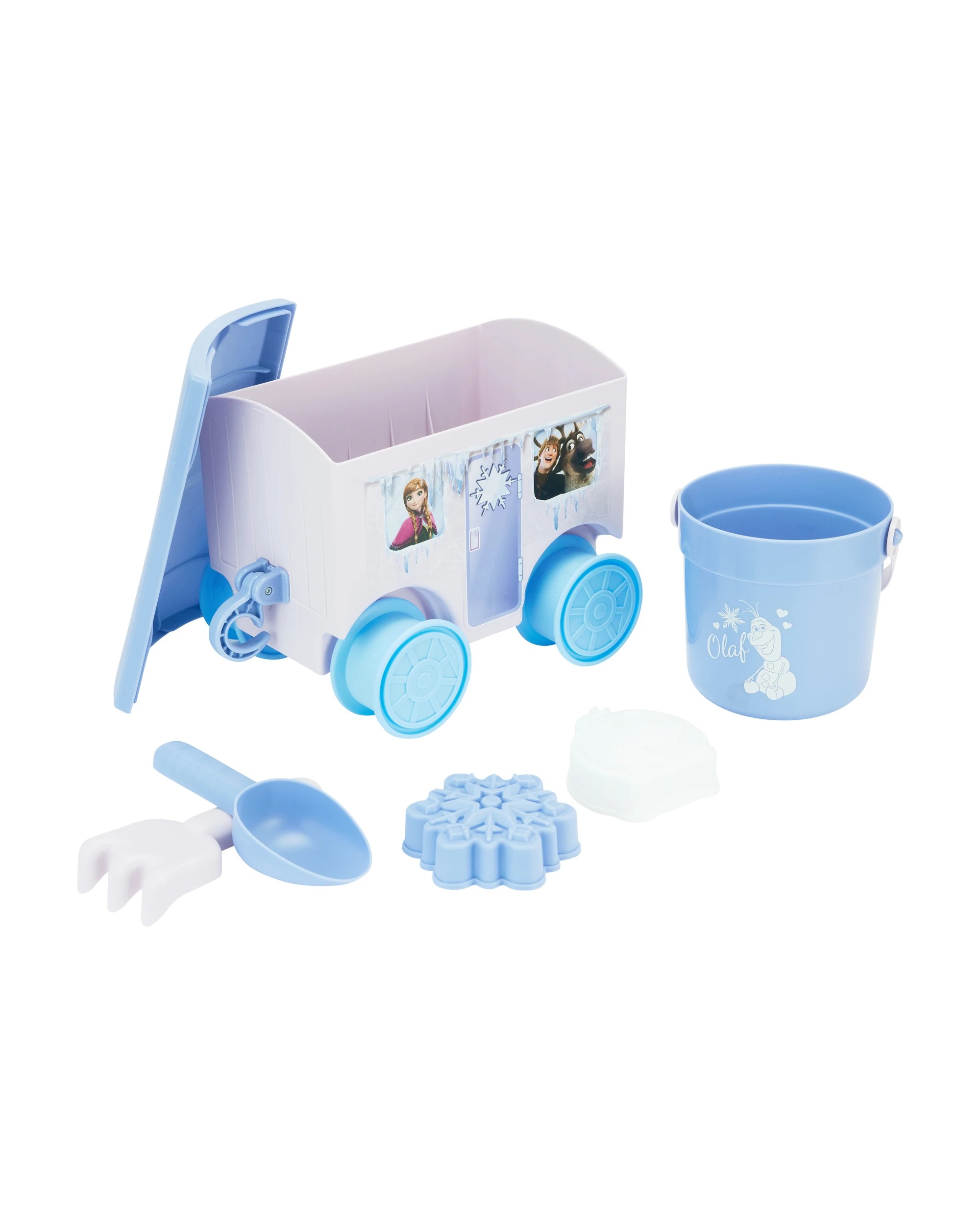 4 Kiddieland Disney Frozen Lights 'n'  Sounds Camper with Trailer, 4 of 10