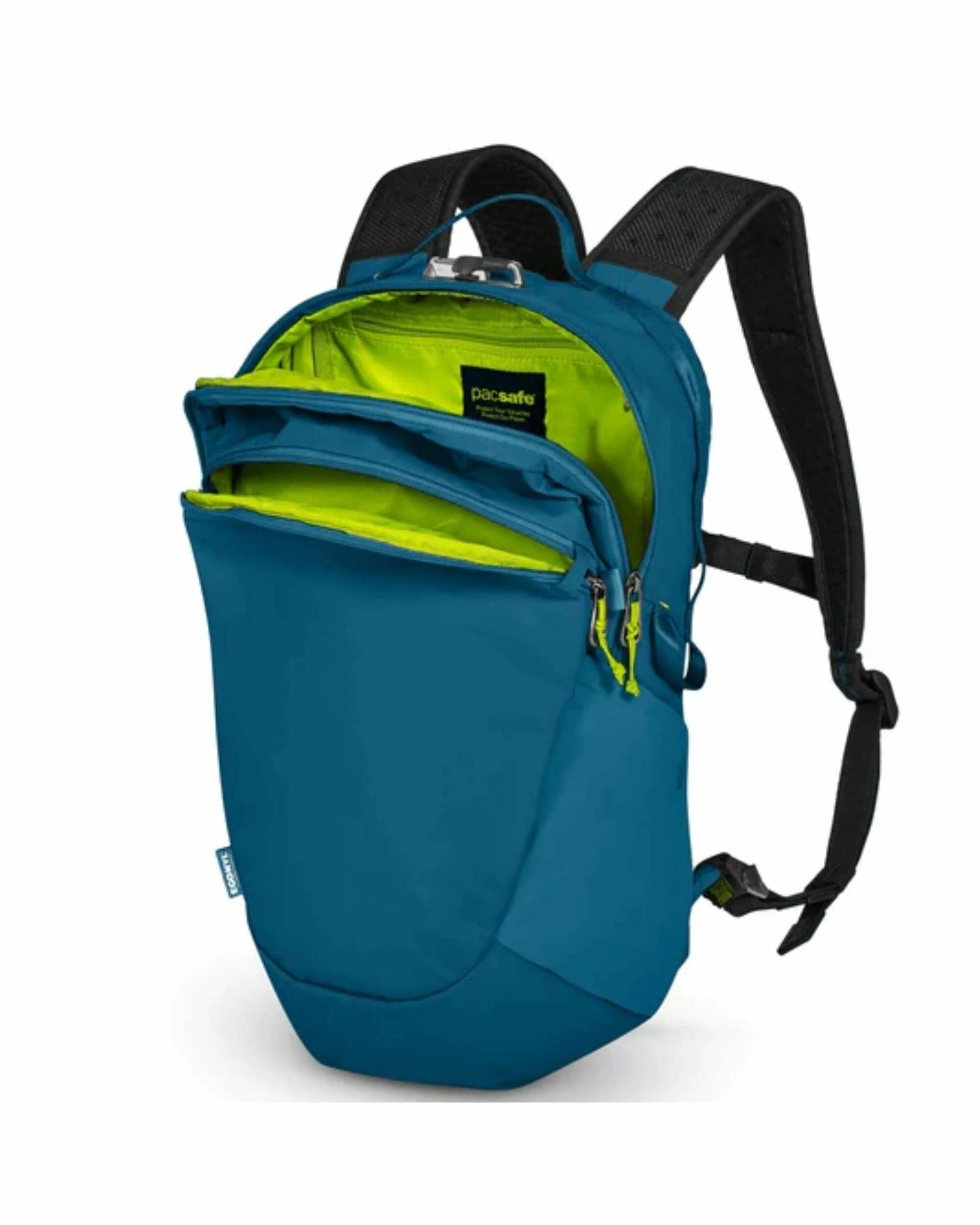 4 PacSafe ECO Anti-Theft Backpack - 18L - Tidal Teal - Blue, 4 of 5
