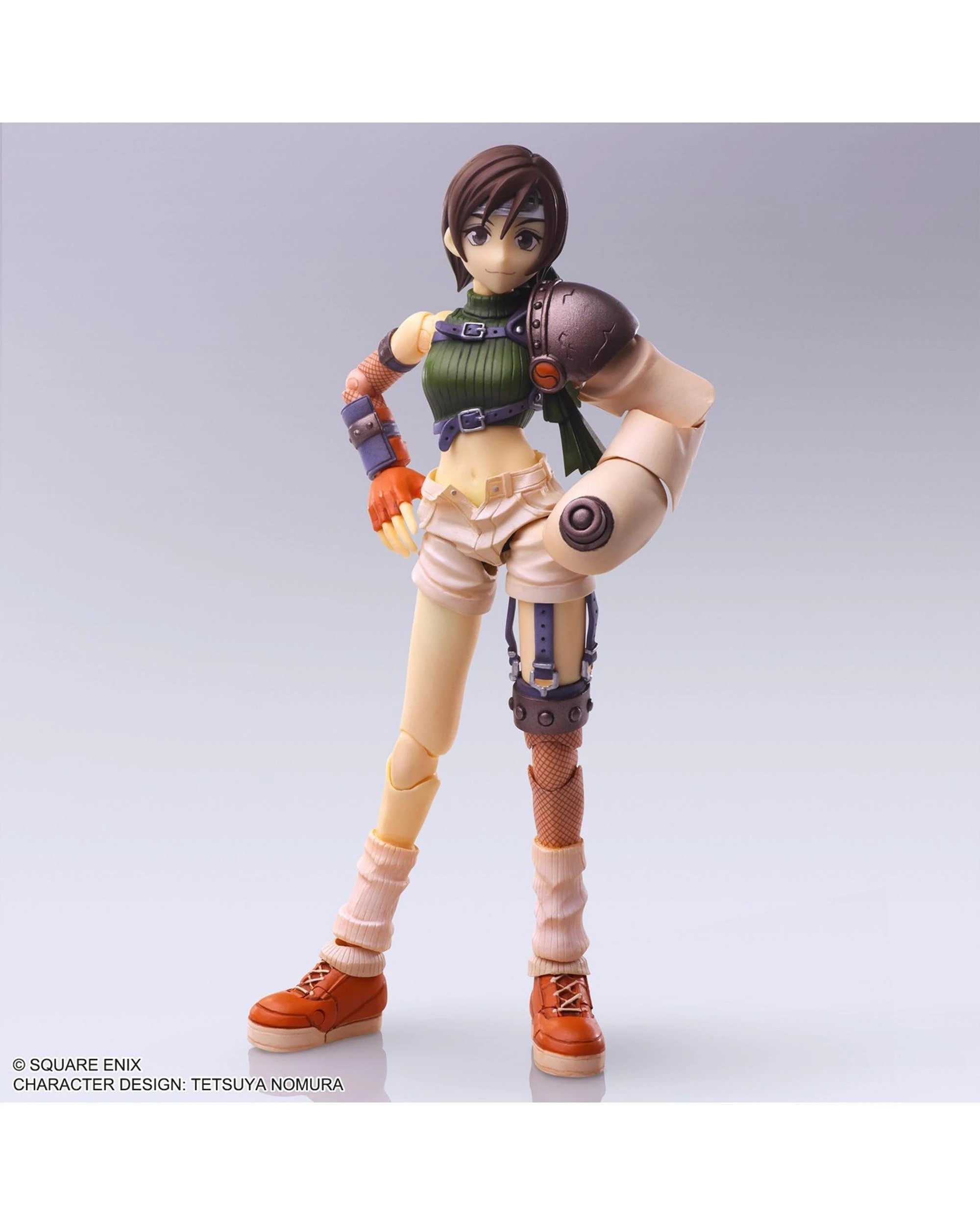 3 Final Fantasy VII Yuffie Kisaragi Bring Arts 6 inch Action Figure, 3 of 9