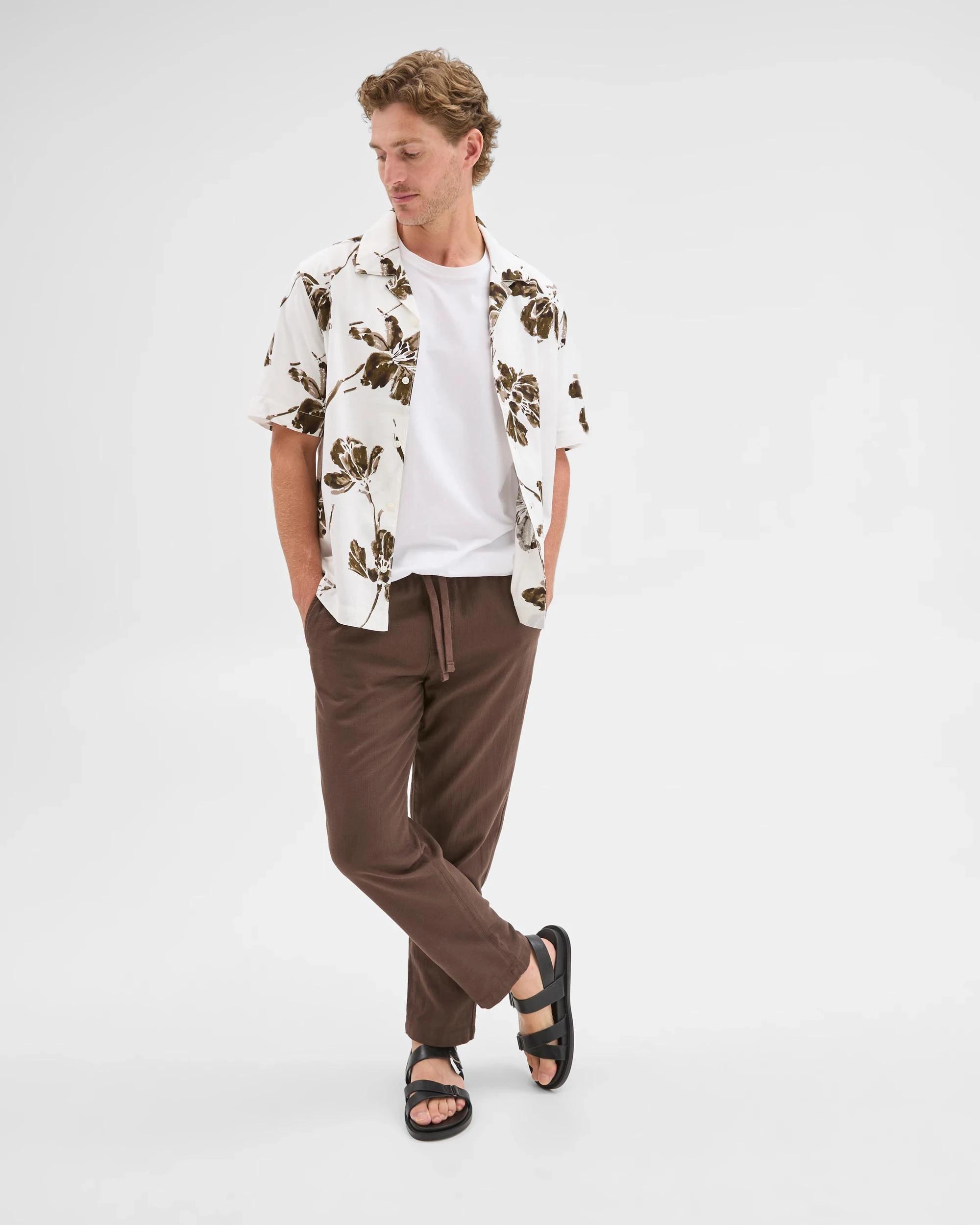 2 Preview Short Sleeve Resort Shirt NEUTRAL, 2 of 8