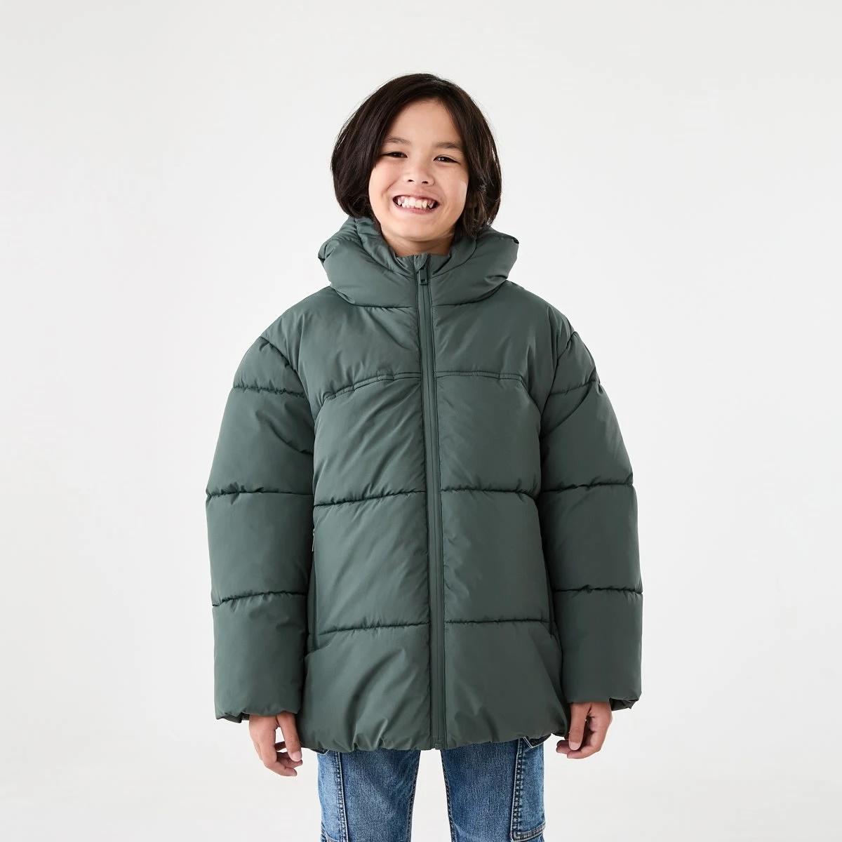 2 Premium Puffer Jacket Grn Moon, 2 of 10