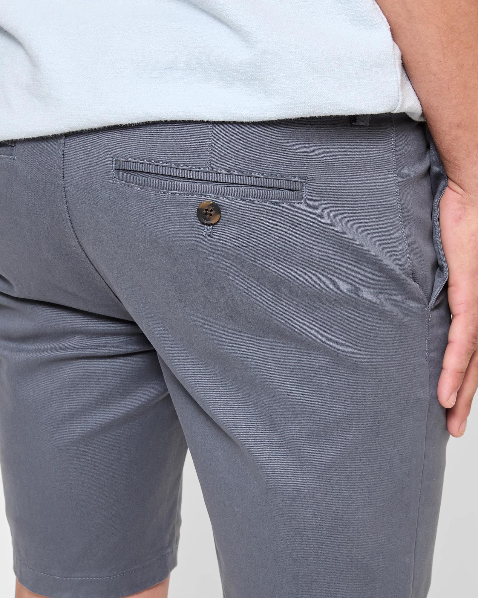 5 Target Man Australian Cotton Slim Chino Shorts TURBULENCE, 5 of 5