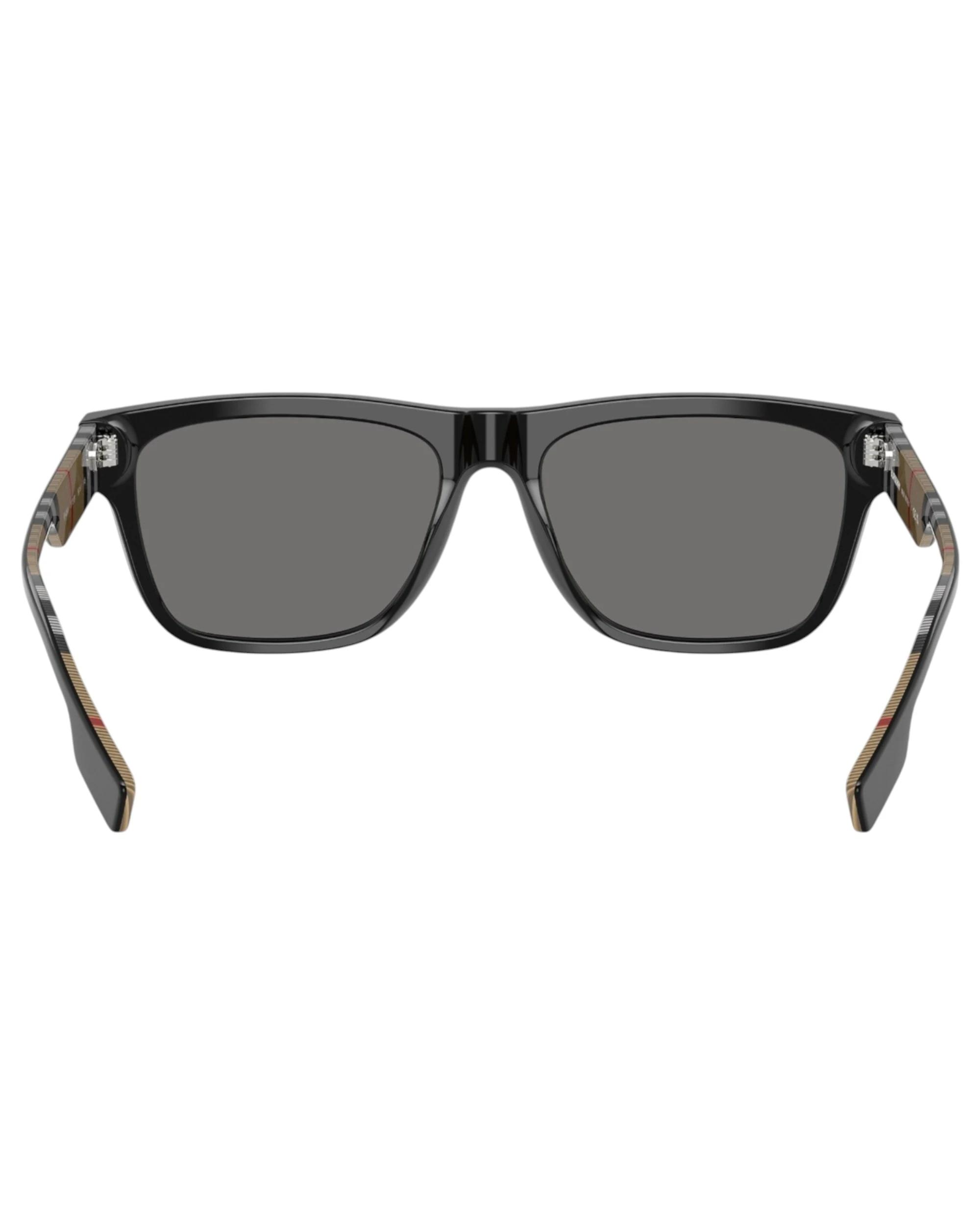 4 Burberry Mens Sunglasses Be4293 Polarised Sunnies BLACK/POLAR GREY, 4 of 4