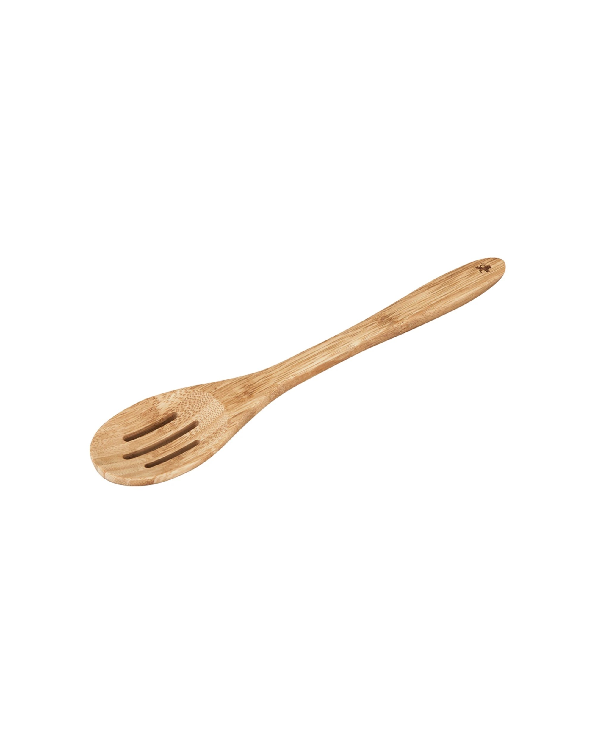 4 Maxwell & Williams Servingware Bamboo Slotted Spoon 33cm Kitchen Utensil
 - Brown, 4 of 4