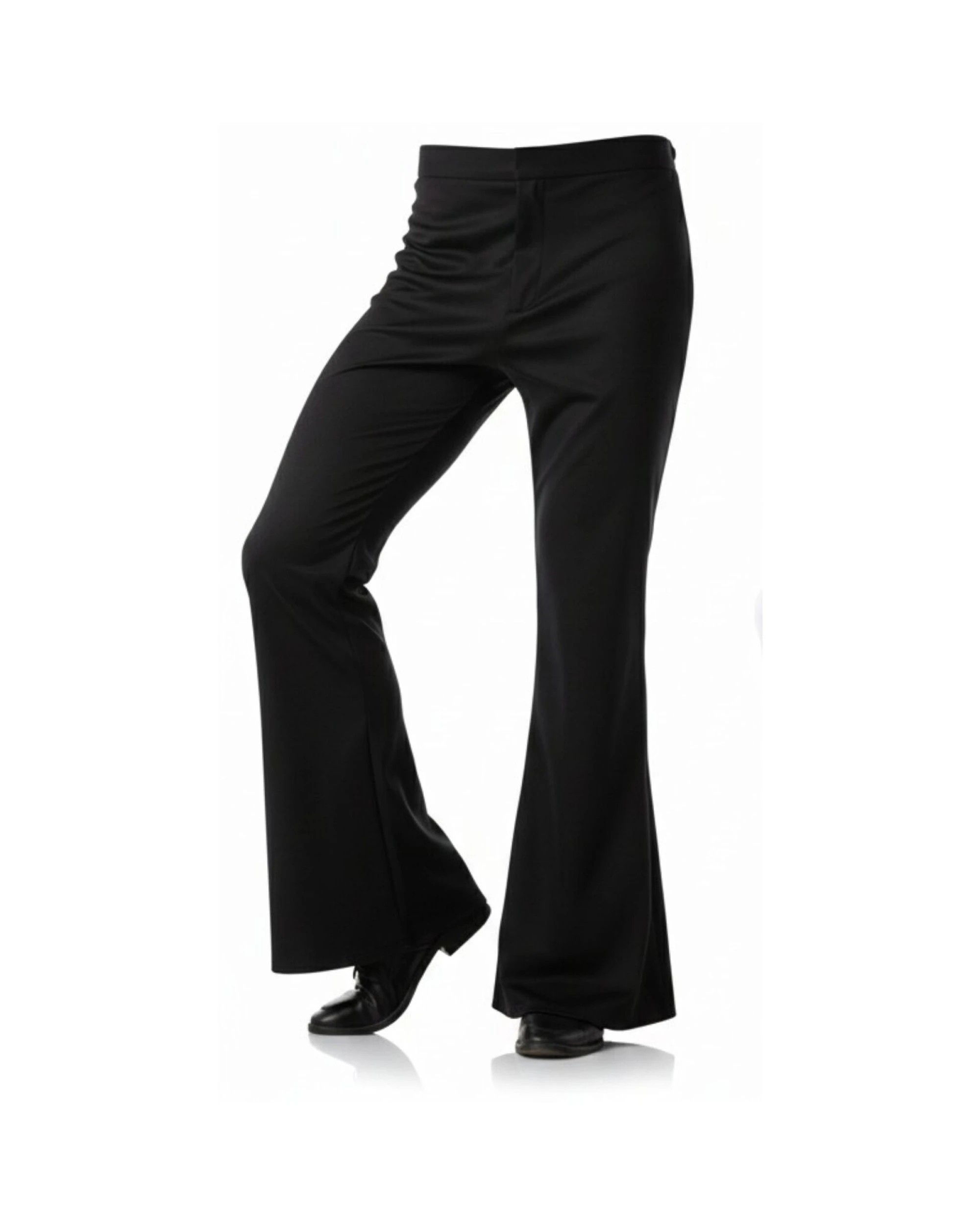 2 Men's Retro Disco Flare Trousers Fancy Dress Costume, 2 of 2