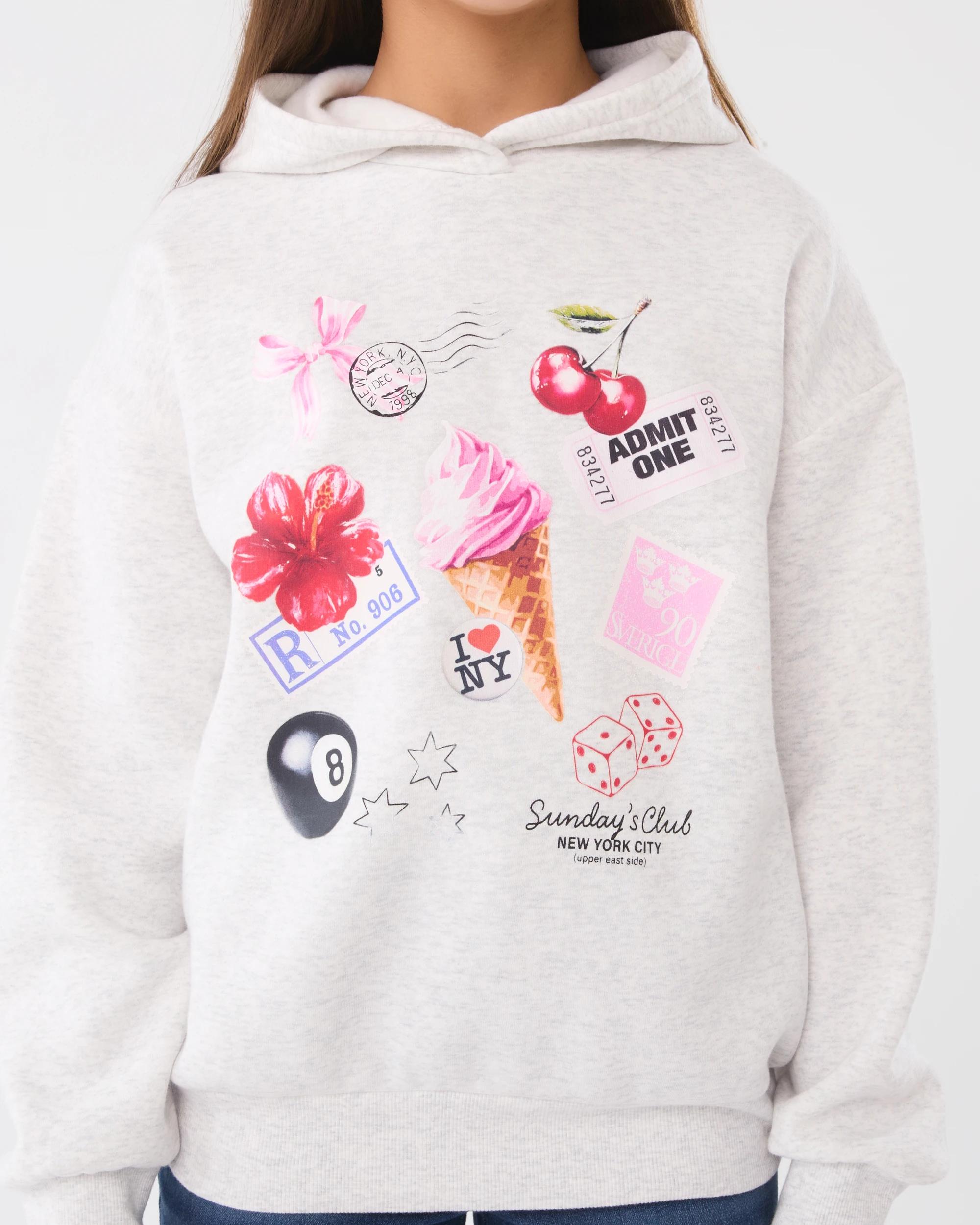 4 Oversized Hoodie Gry Club, 4 of 6