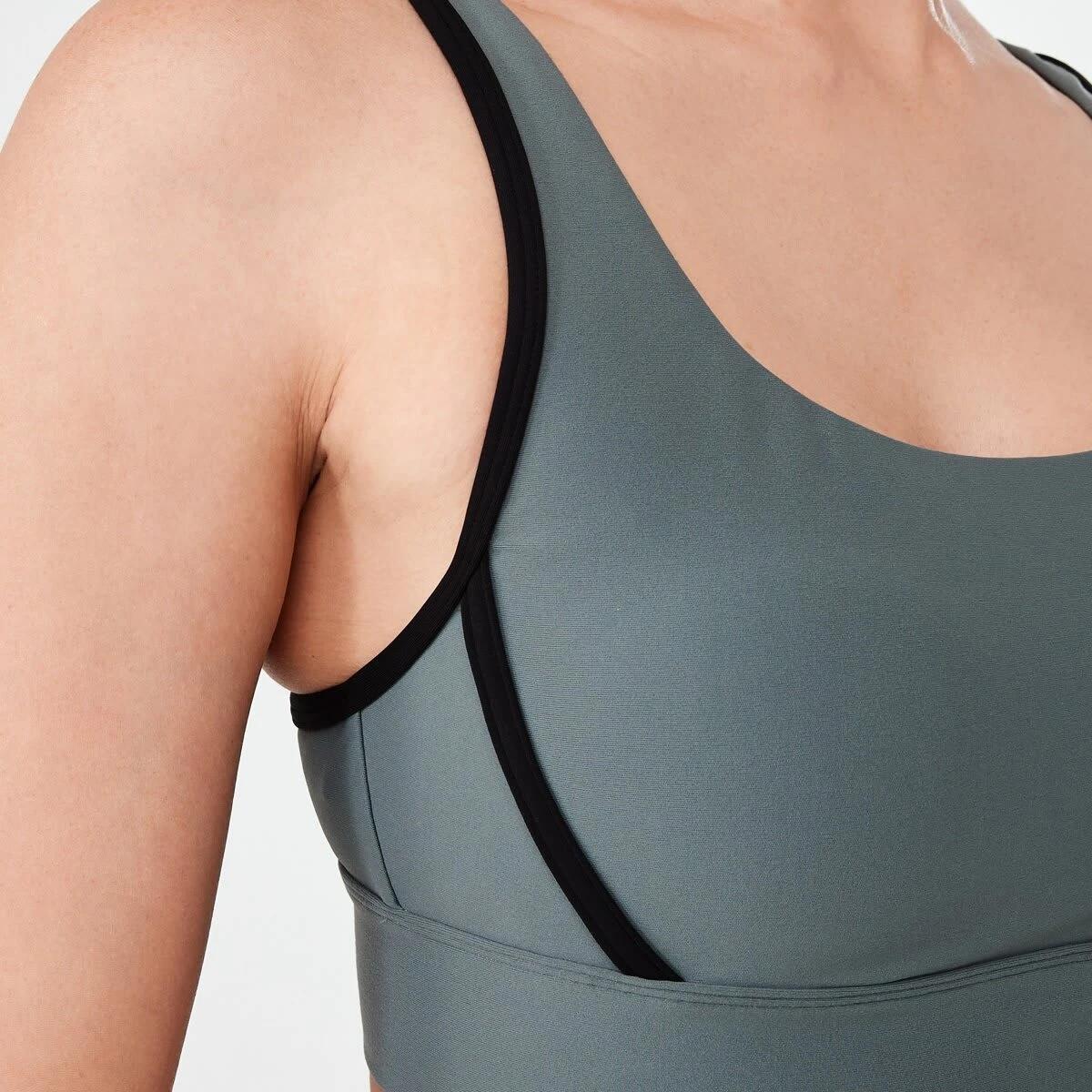 5 Sports Seamfree Crop Top SMOKEY GREEN, BLACK, 5 of 6