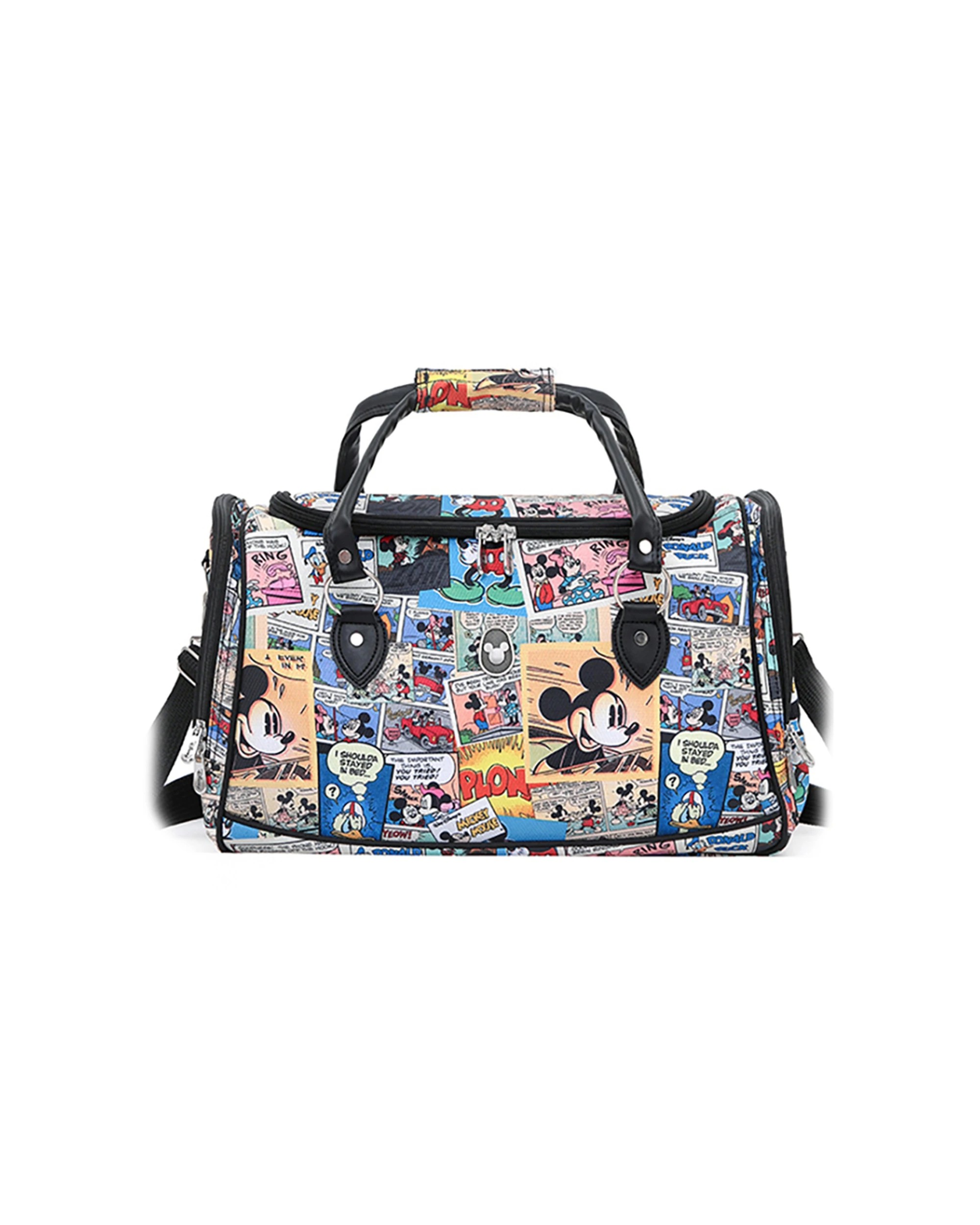 1 Disney Comic Design Tote Shoulder Hand Carry On Storage Travel Bag Large Deluxe - Multi, 1 of 3