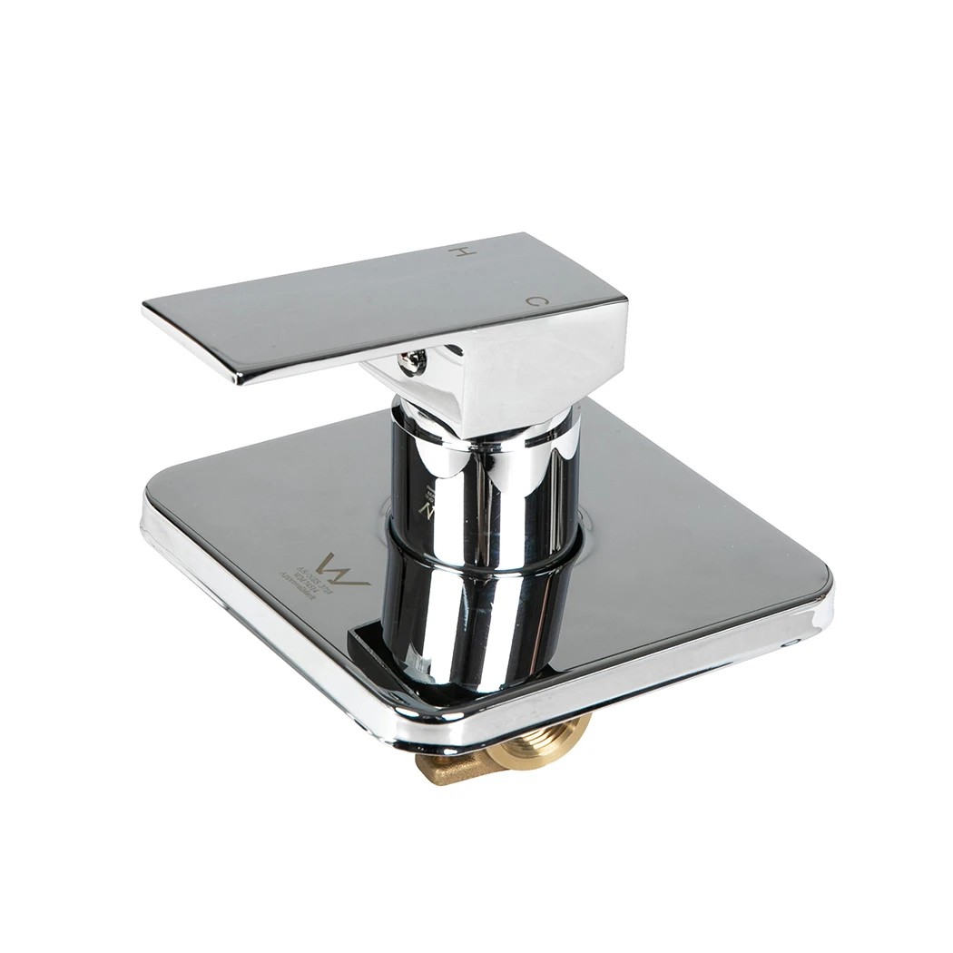 Traderight Square Chrome Shower Bath Mixer Tap - Kmart