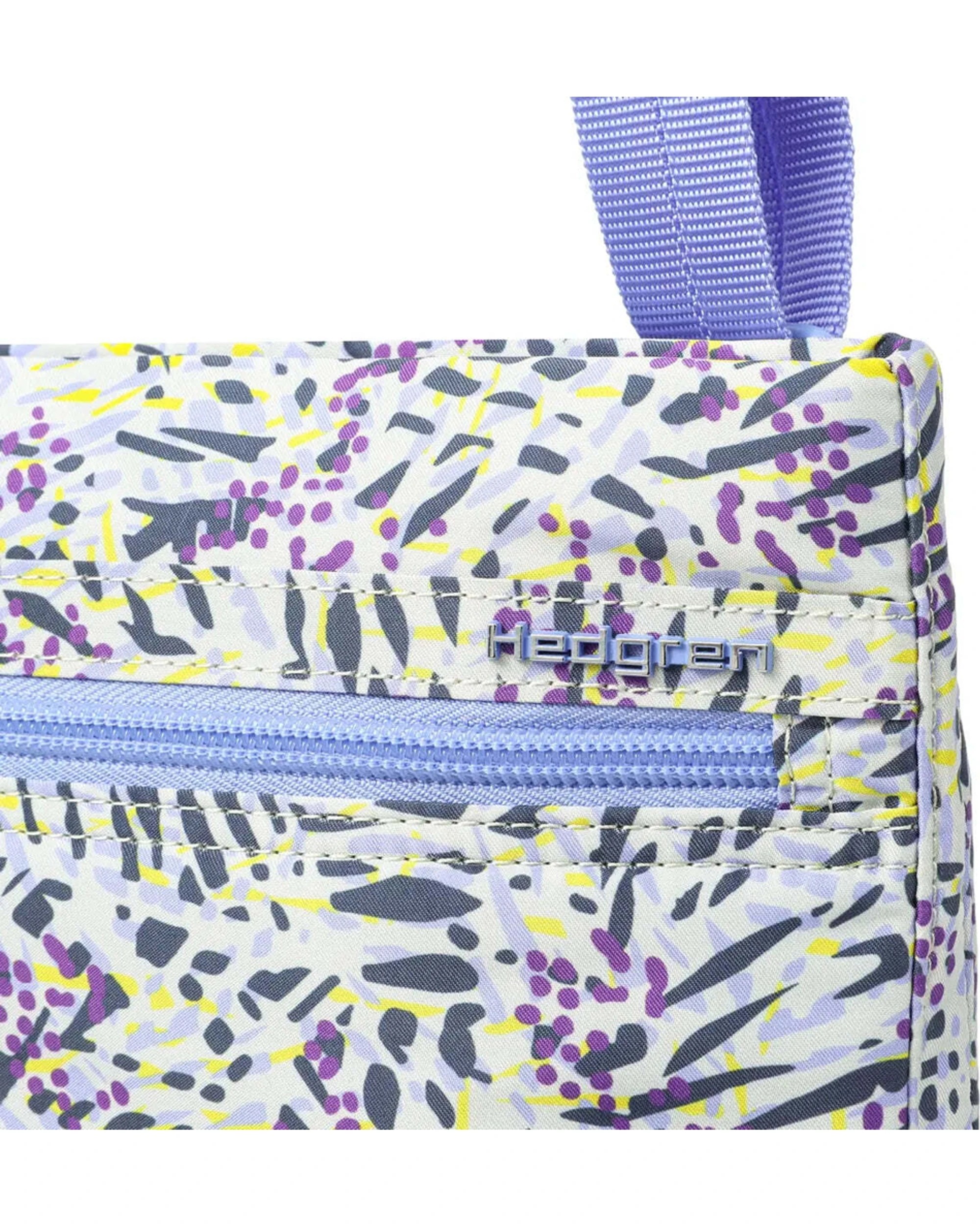 6 Hedgren Leonce Small Vertical Crossbody Bag with RFID Secure Design Jungle Print - Multi, 6 of 7