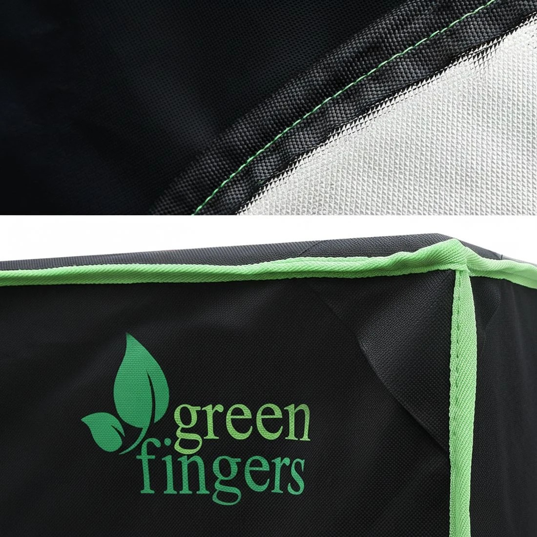 7 Green Fingers Grow Tent 60x60x140CM Hydroponics Kit Indoor Plant Room System - Black, 7 of 8