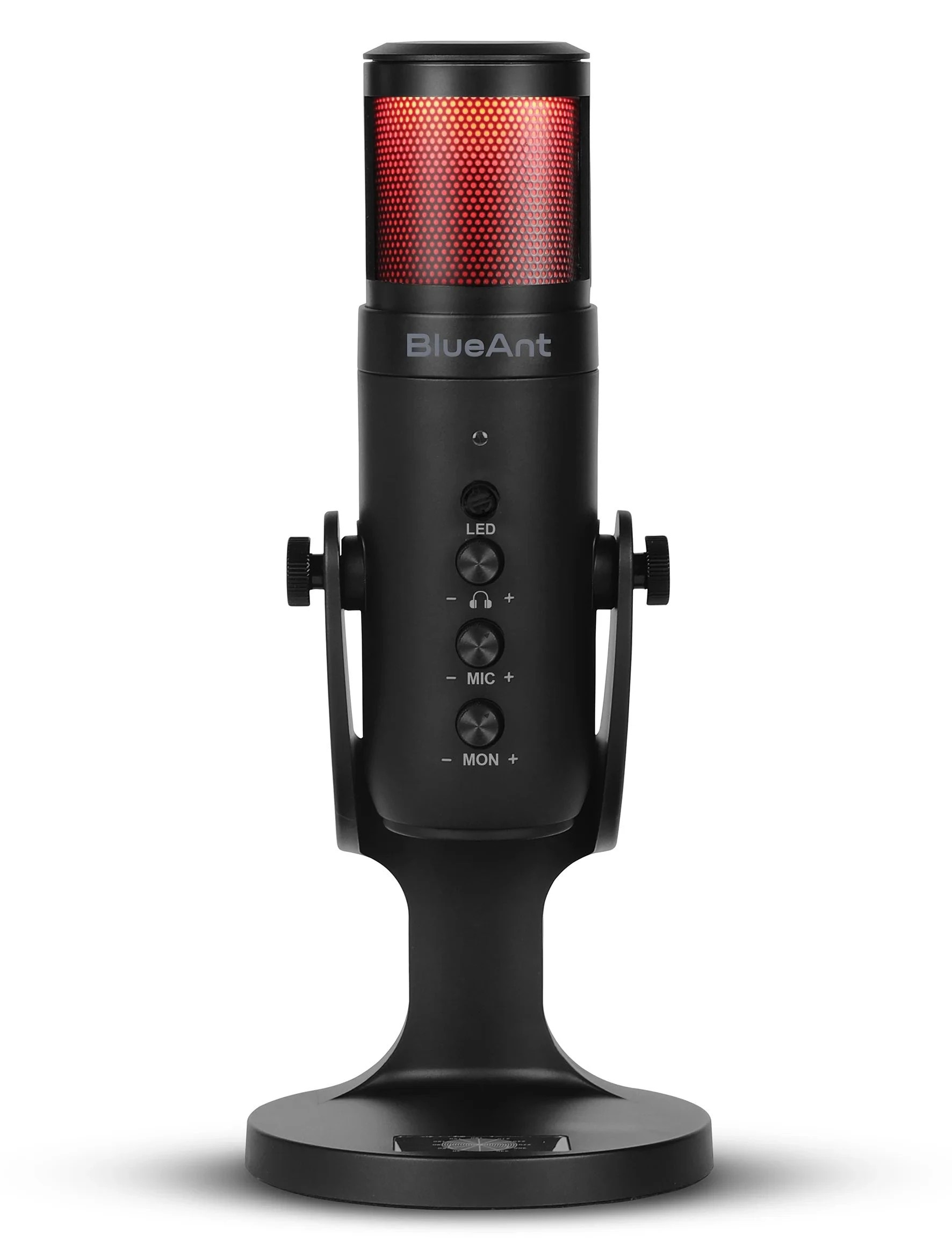 3 BlueAnt StreamX USB Microphone with LED Lights - Black, 3 of 10
