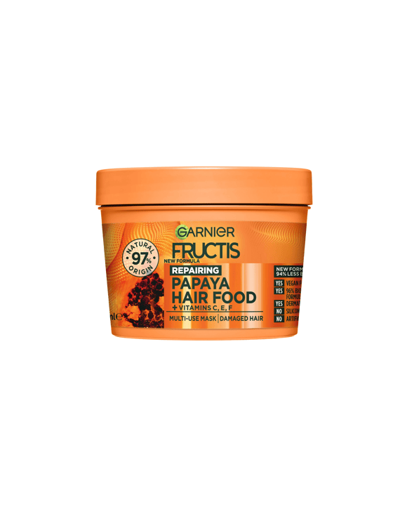 Garnier Fructis Repairing Papaya Hair Food 390ml
