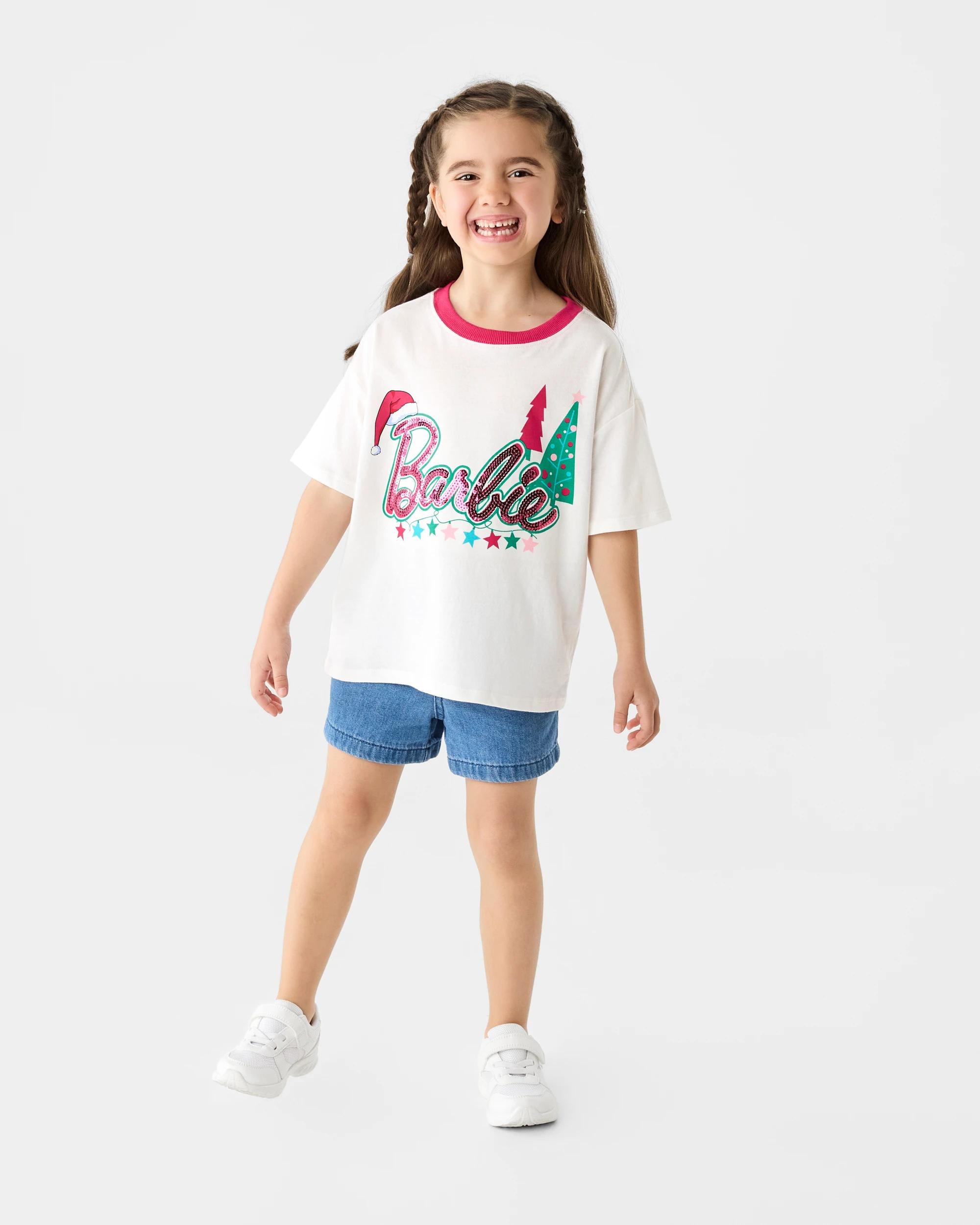 6 Barbie License Christmas T-shirt Barbie, 6 of 7