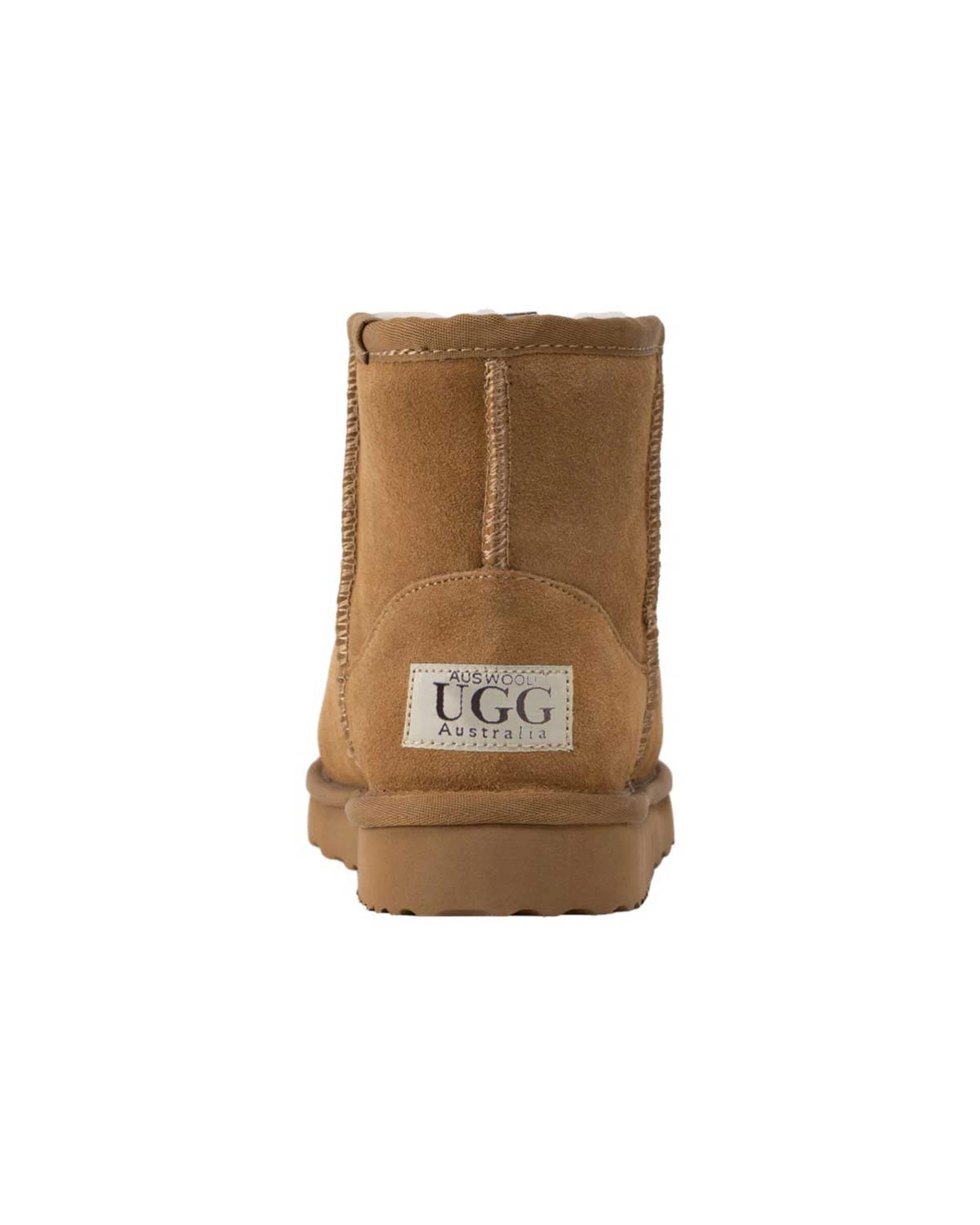 5 AUS WOOLI Short Sheepskin Ankle UGG Boots CAMEL, 5 of 7