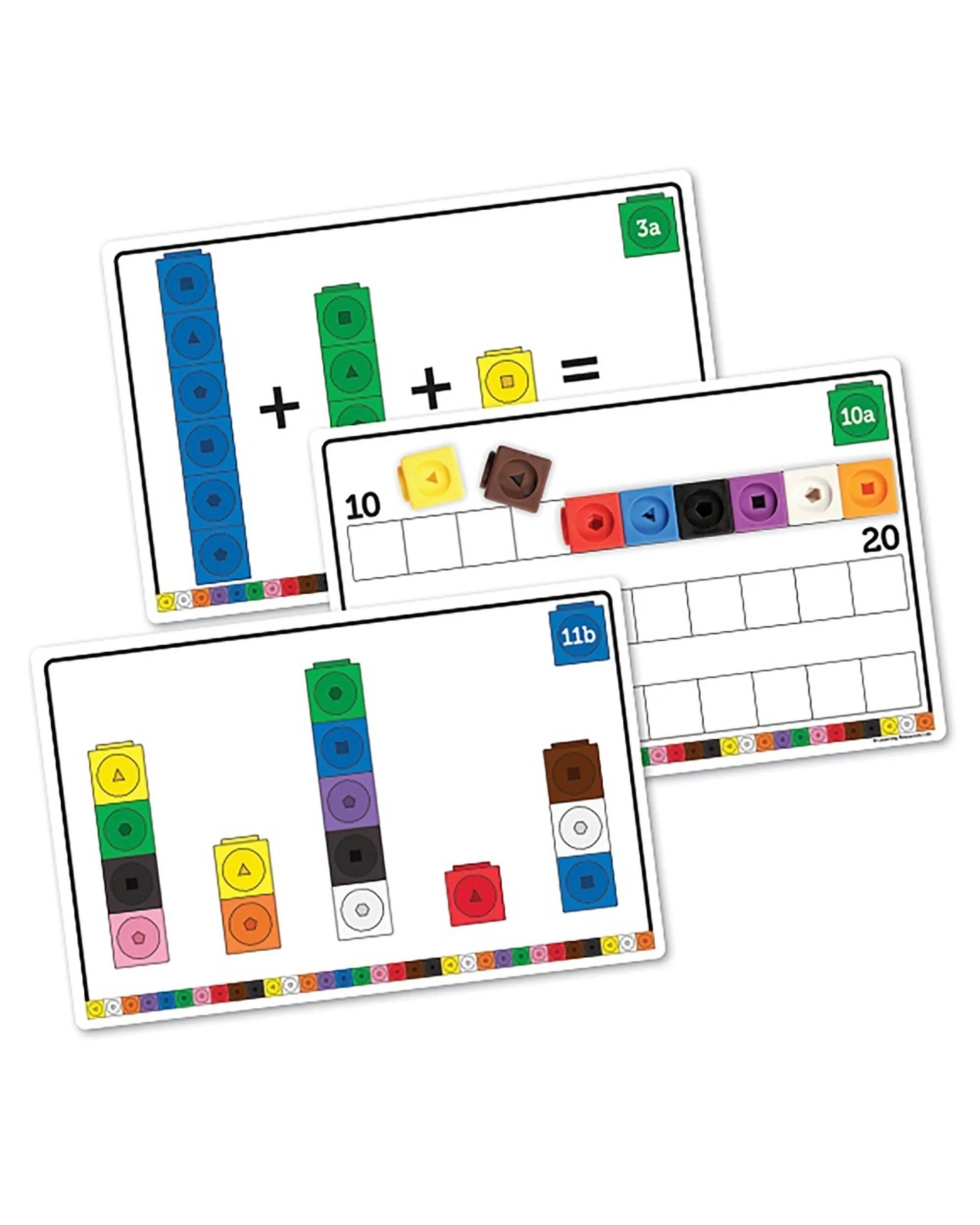 4 Learning Recourses Mathlink Cubes Early Math Activity Set, 4 of 6