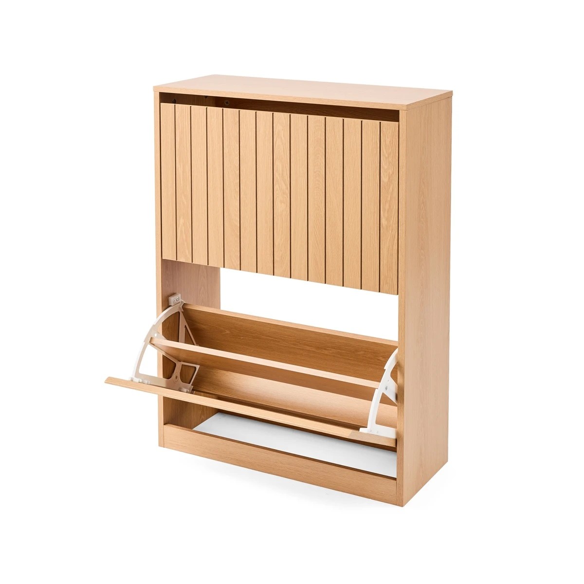 4 Leon 2 Tier Shoe Cabinet, 4 of 9