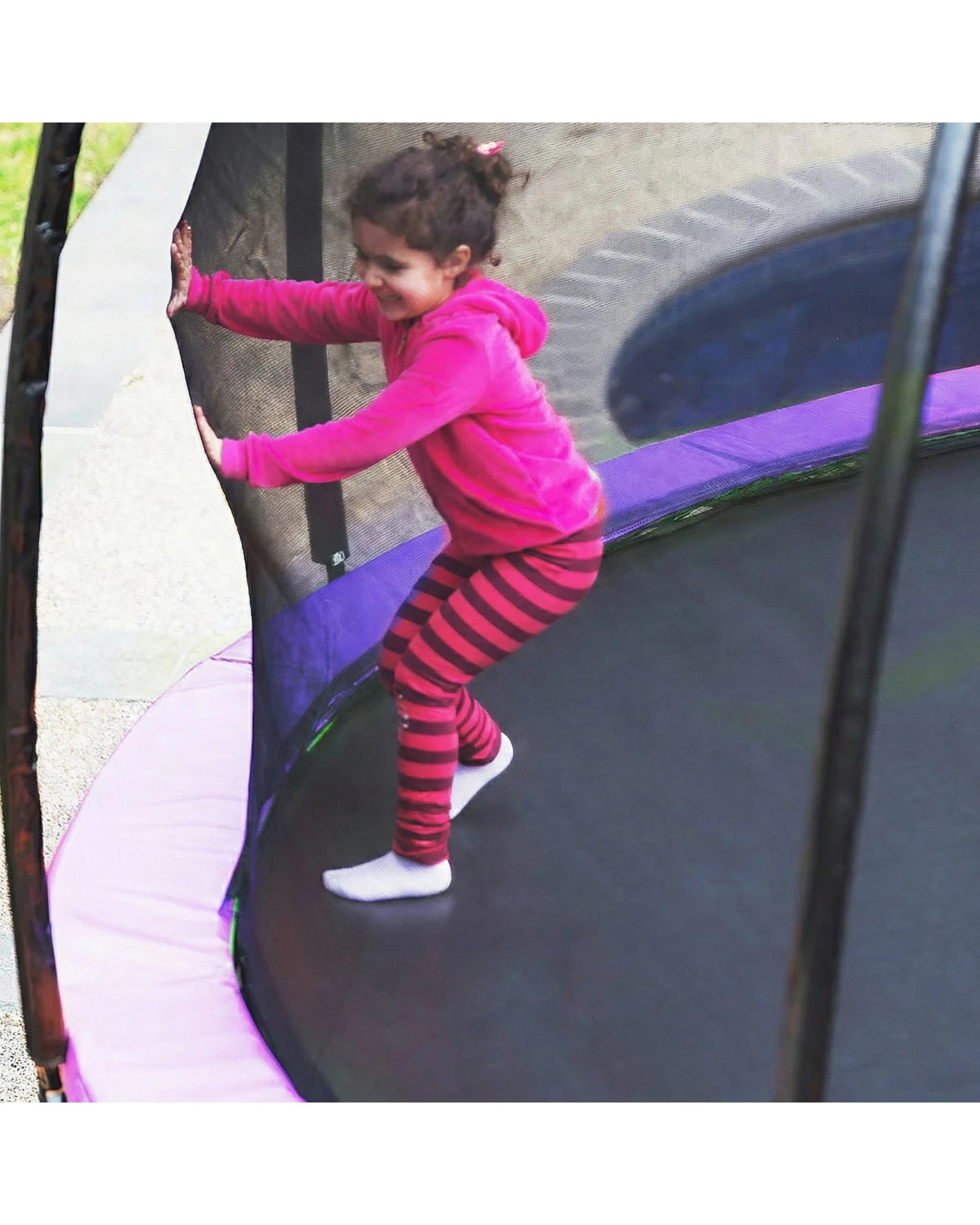 8 Kahuna Classic 6 Ft Trampoline - Purple, 8 of 8