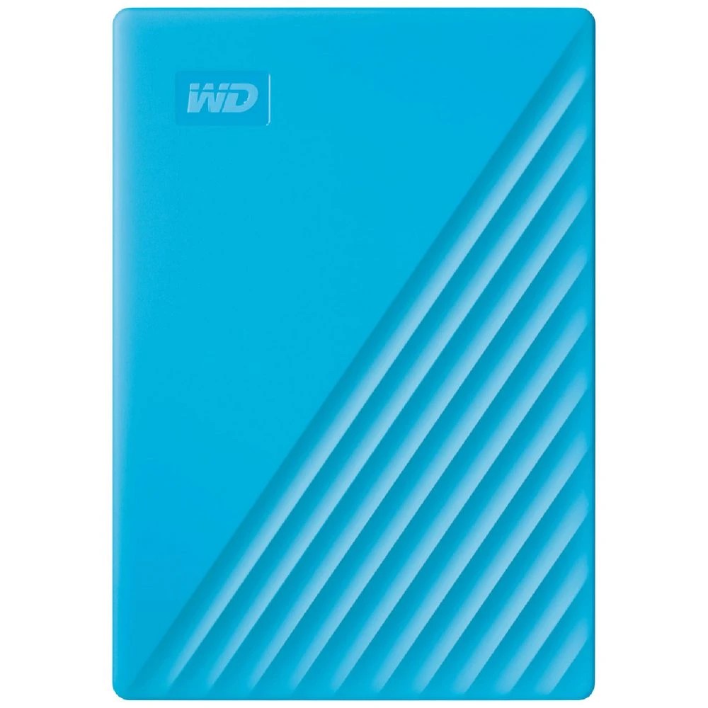 1 WD 4TB My Passport Portable Hard Drive Blue, 1 of 3