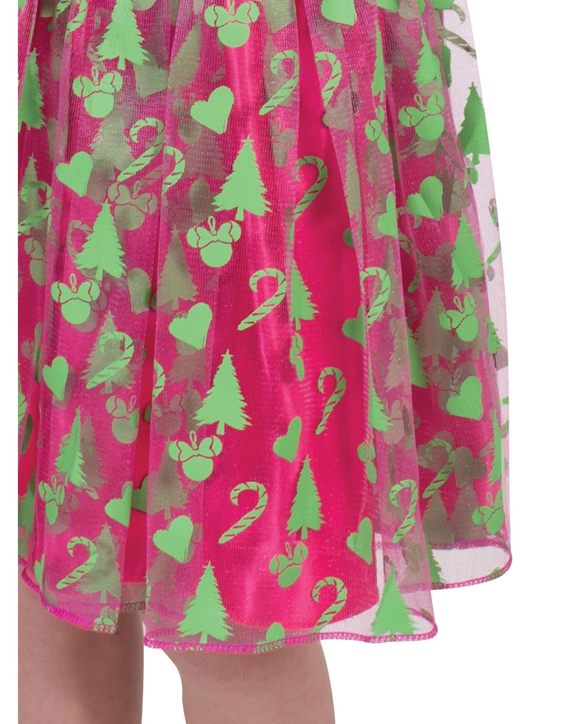 3 Disney Minnie Mouse Christmas Tutu Costume Size 4-6 Years, 3 of 4