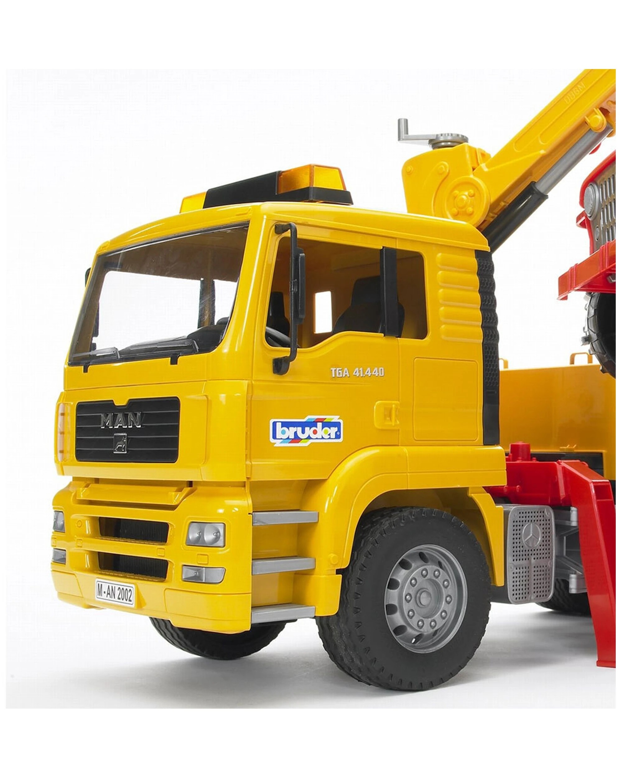 3 Bruder 1 16 Man Tga Breakdown Tow Truck With Cross Country Vehicle Kids 4 Years - Multi, 3 of 7