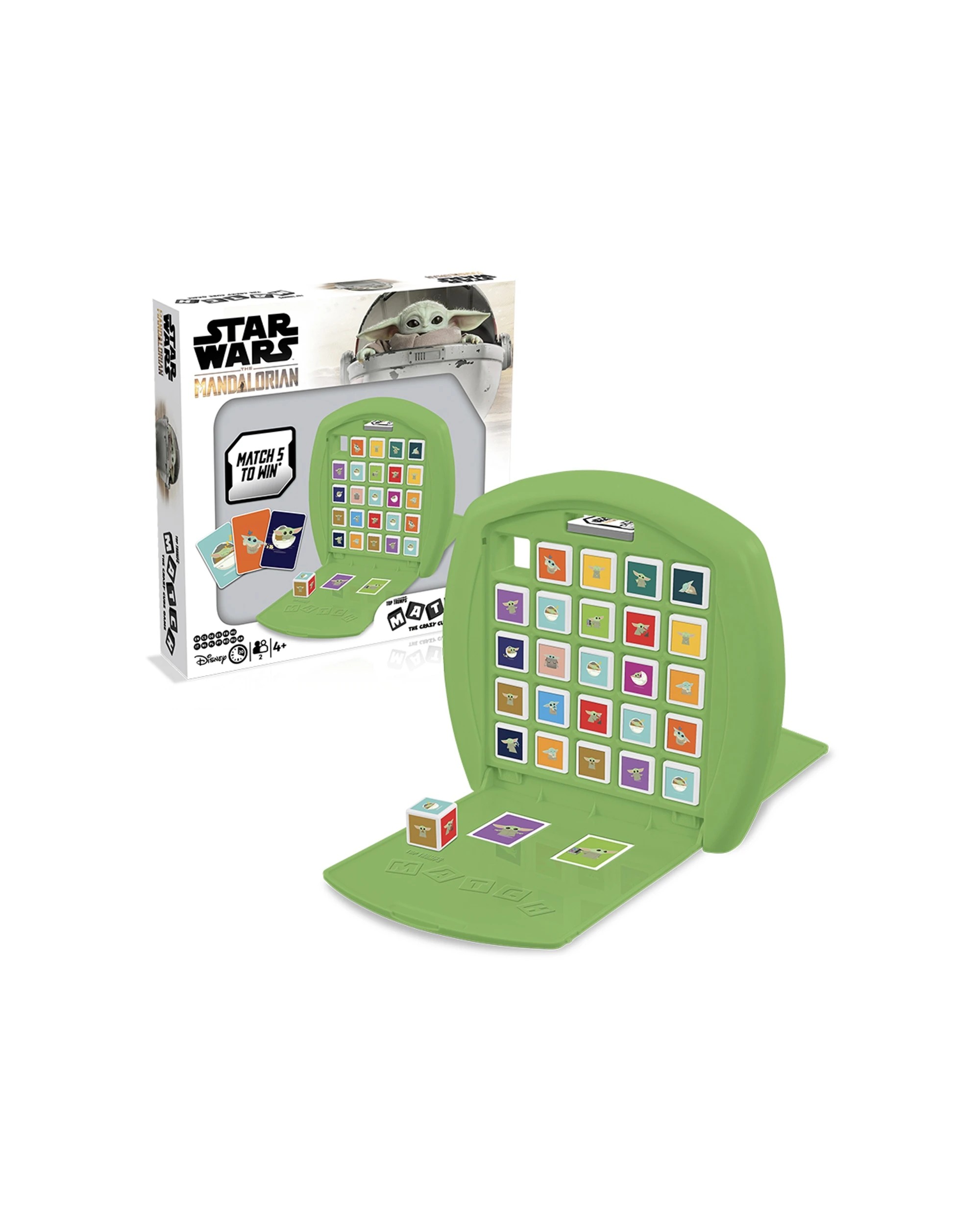 5 Star Wars The Mandalorian Top Trumps Match Kids Family Card Game - Multi, 5 of 5