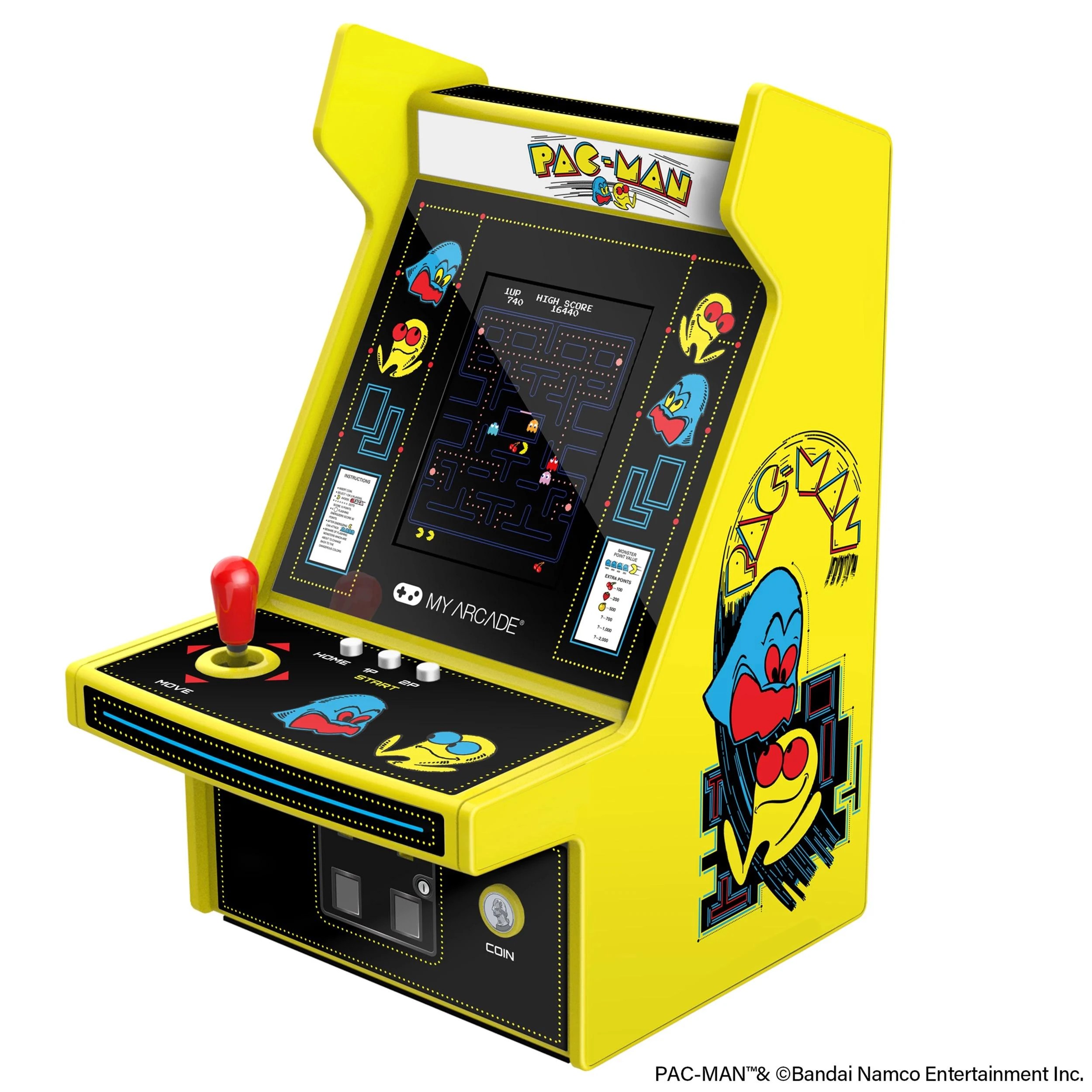 1 My Arcade PAC-MAN Micro Player Pro - Yellow, 1 of 10