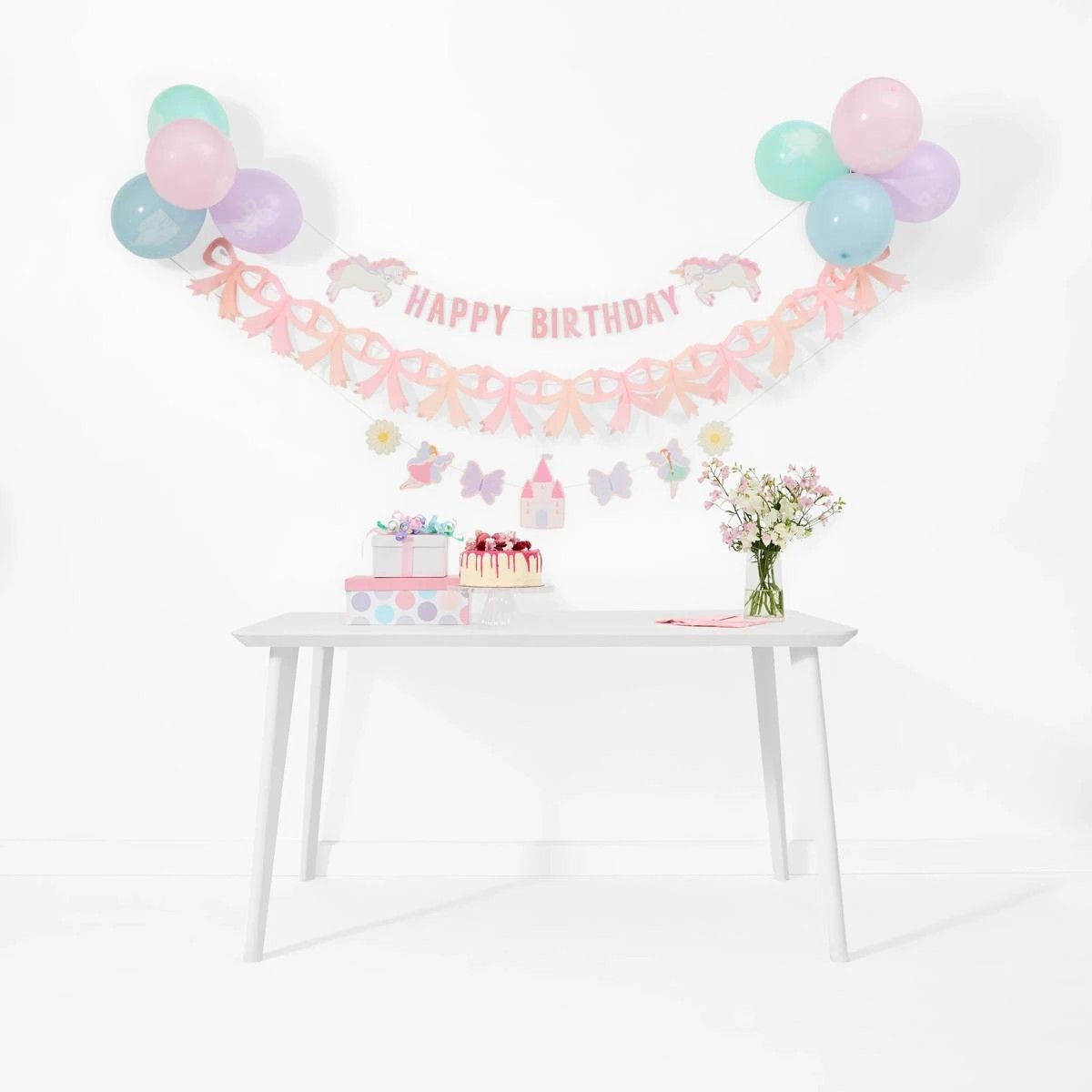 1 11 Piece Magical Bunting Balloon Pack, 1 of 8