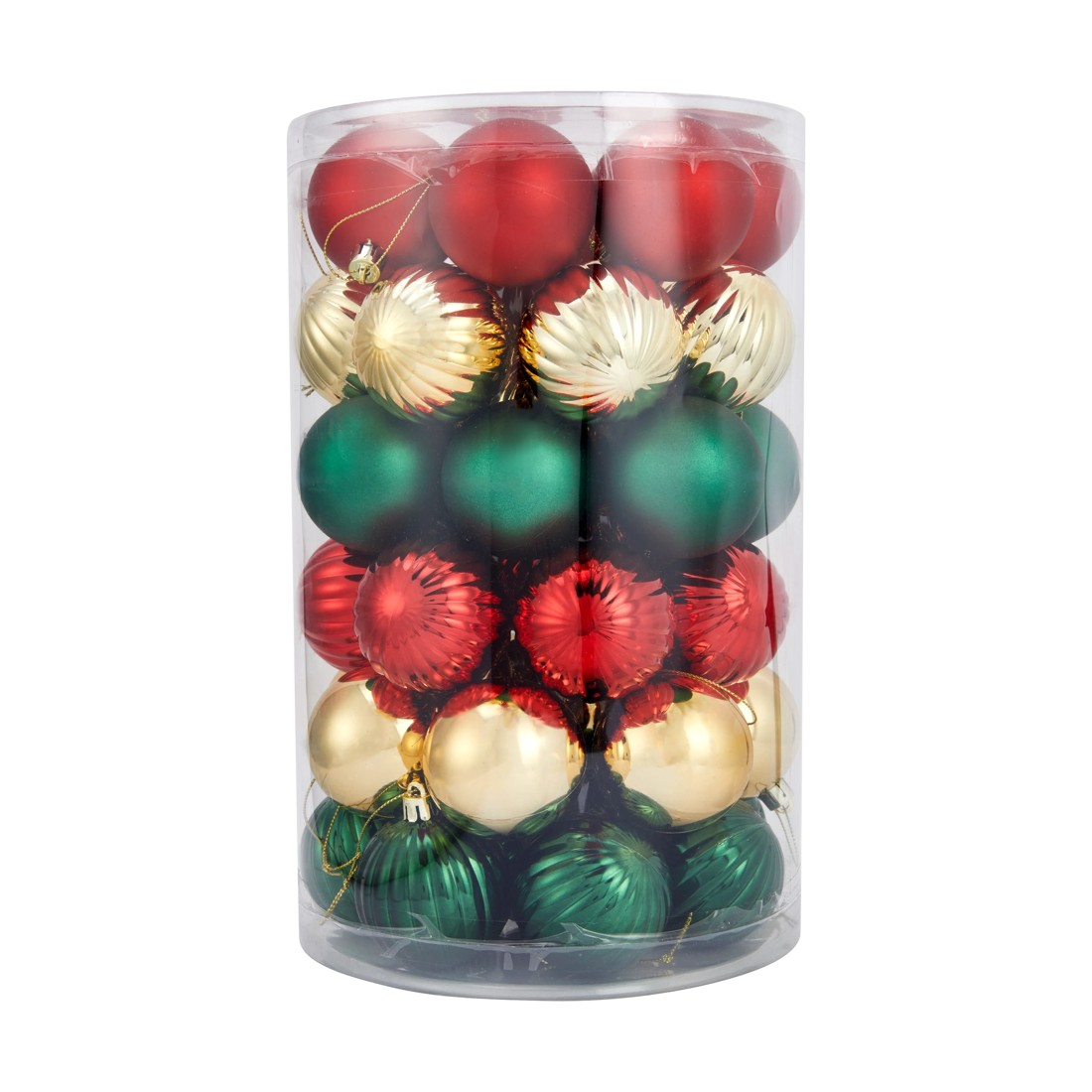 1 47 Pack 6cm Traditional Baubles, 1 of 10