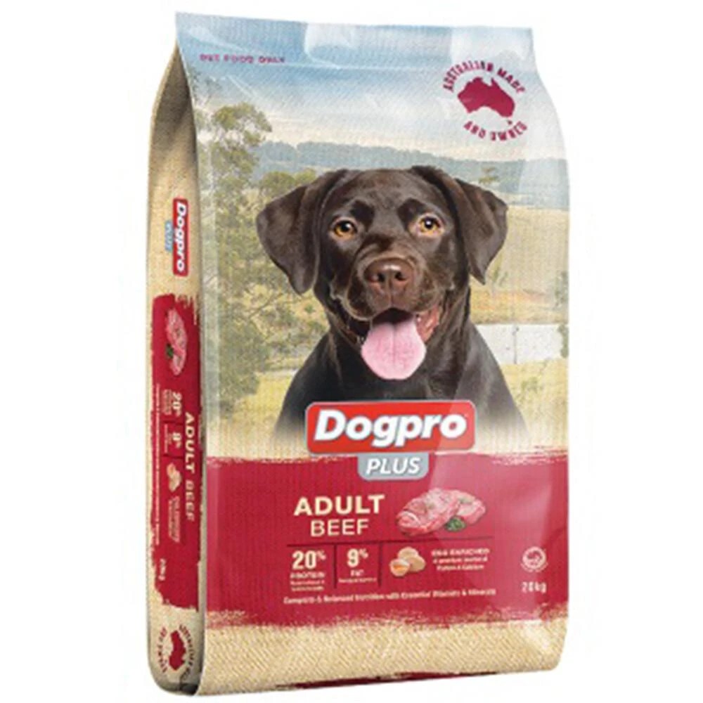1 Dogpro Plus Adult Beef Dry Dog Food 20kg, 1 of 1