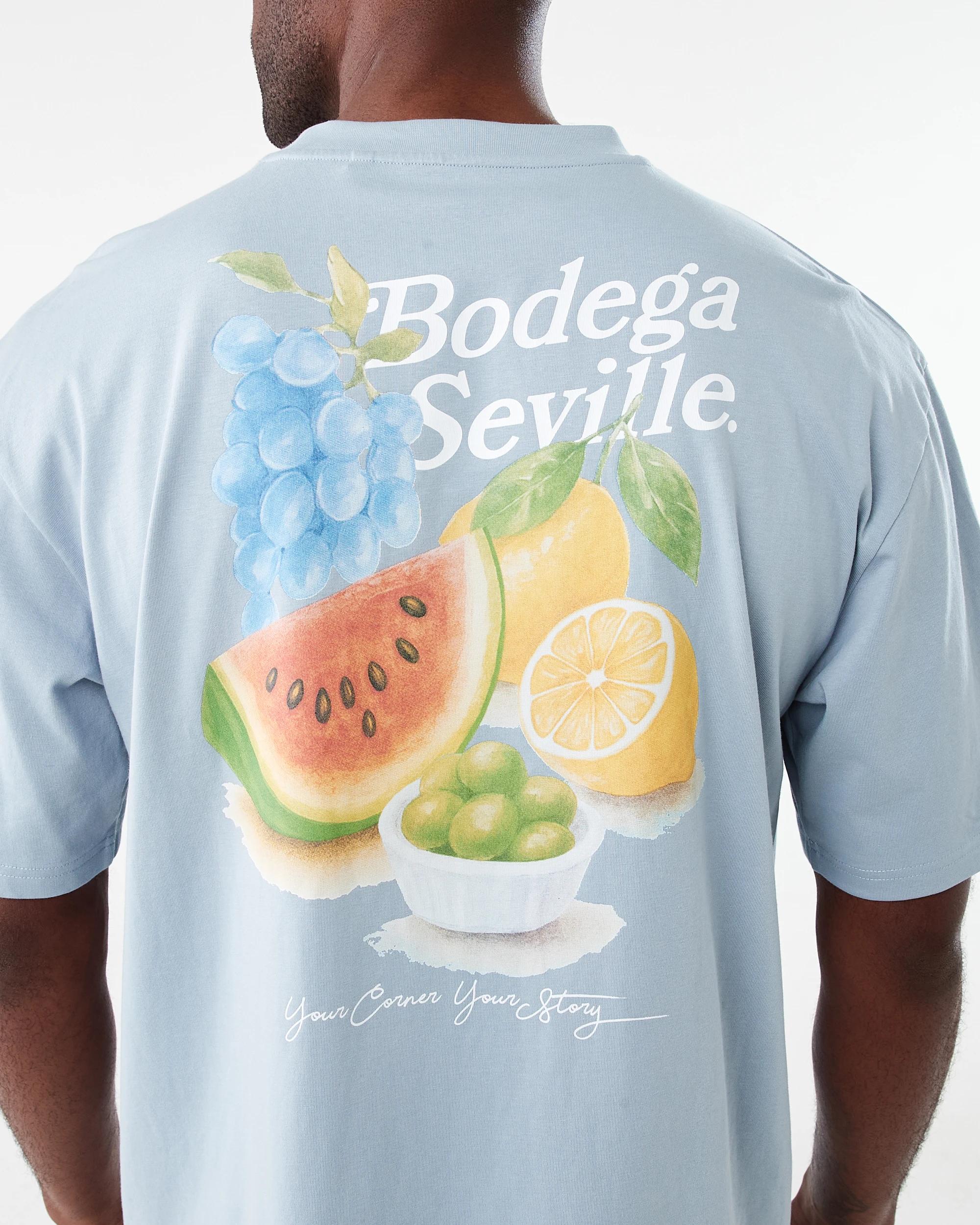 7 Oversized Print T-shirt Blu Bodega, 7 of 7